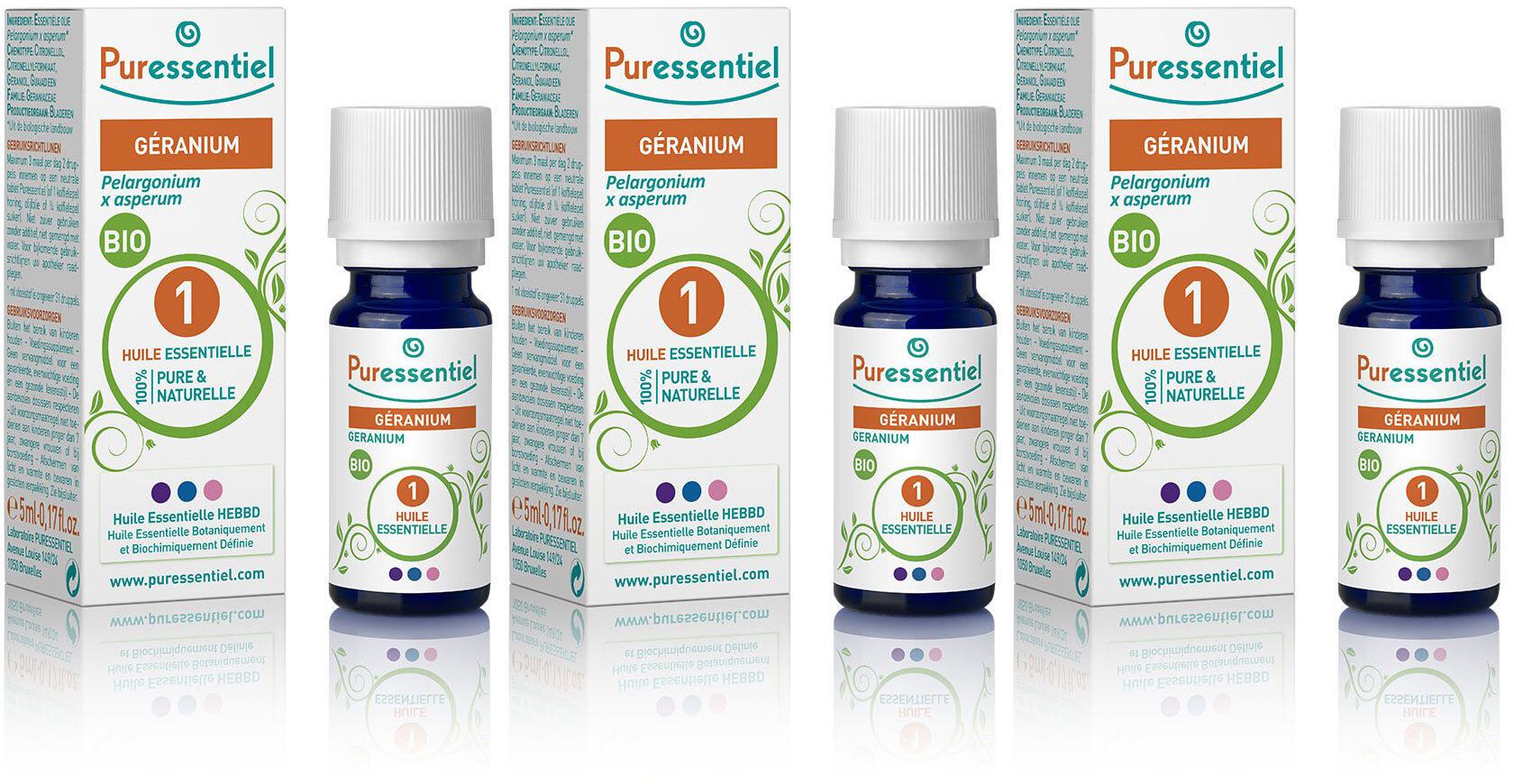 Puressentiel Huile Essentielle Géranium BIO