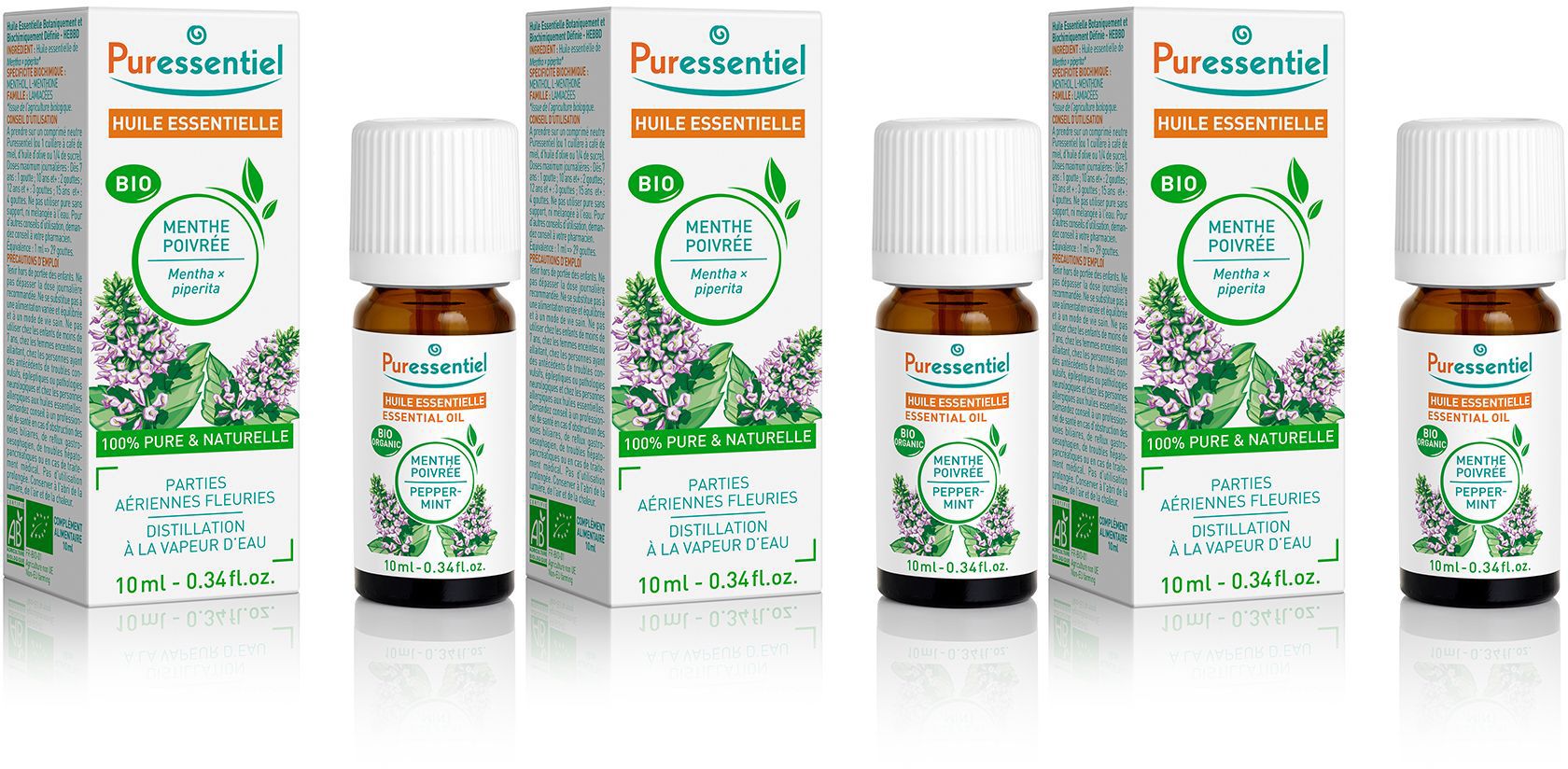 Puressentiel Huile Essentielle Menthe Poivrée BIO