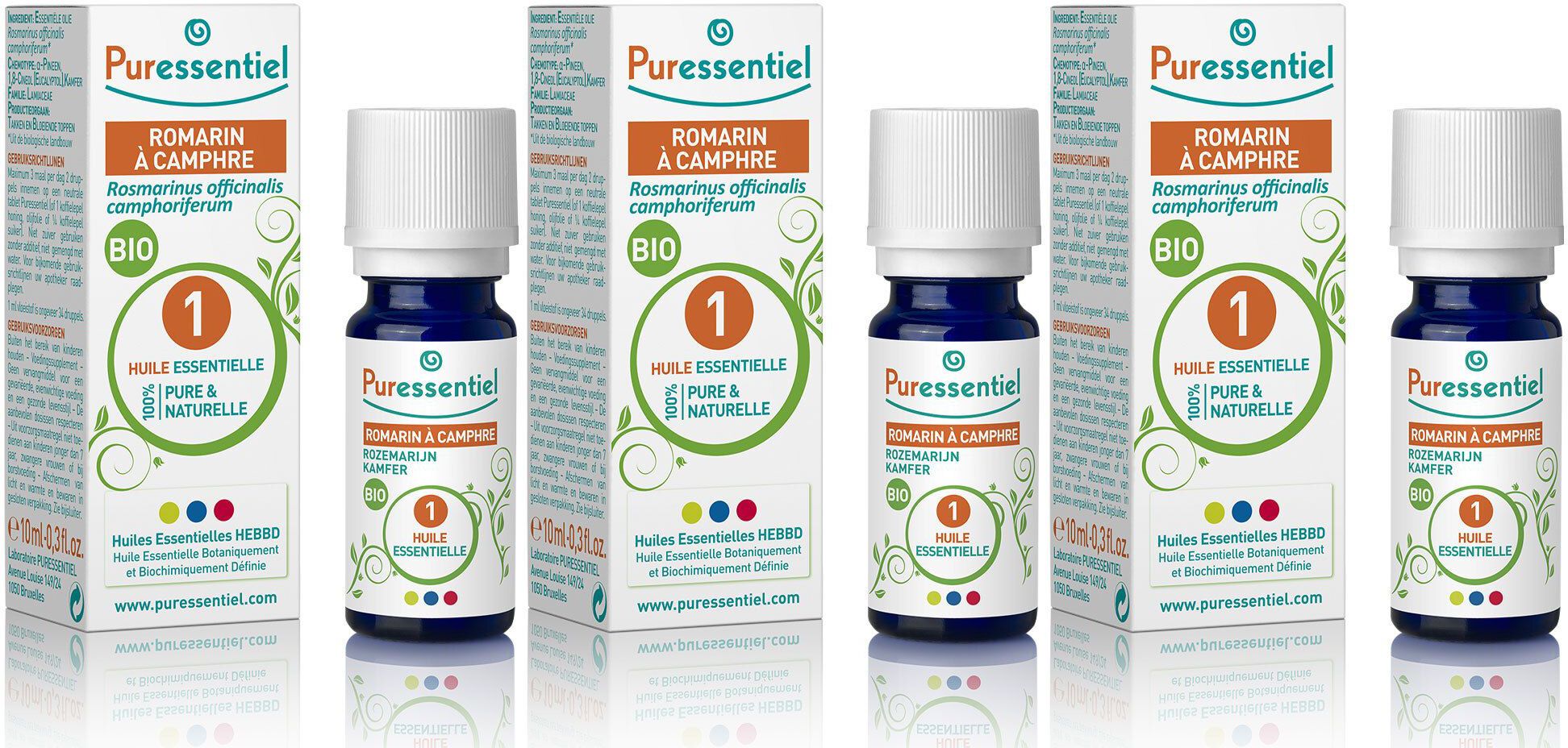 Puressentiel ​Huile Essentielle Romarin à Camphre BIO