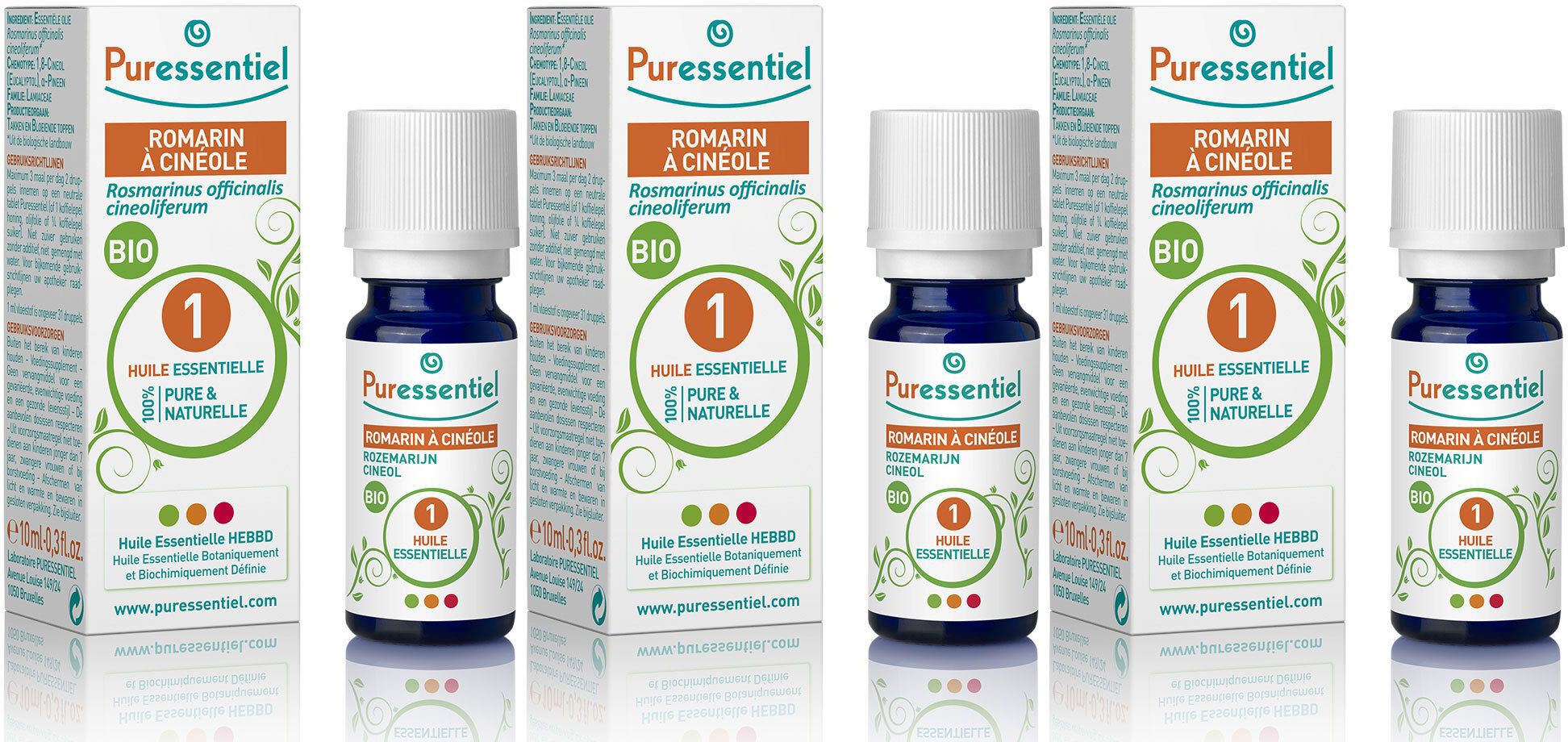 Puressentiel Huile Essentielle Romarin à Cinéole BIO