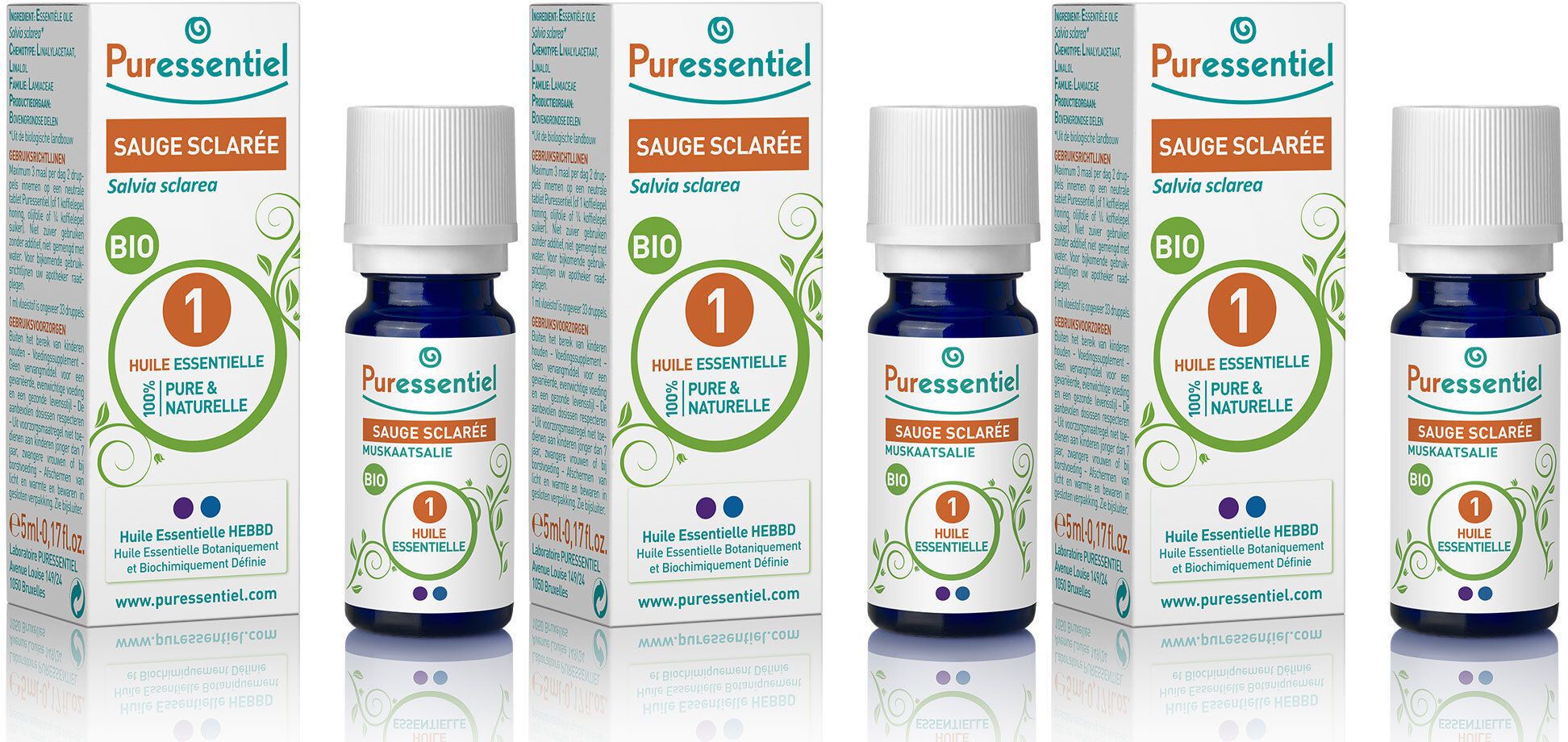 Puressentiel Huile Essentielle Sauge Sclarée BIO