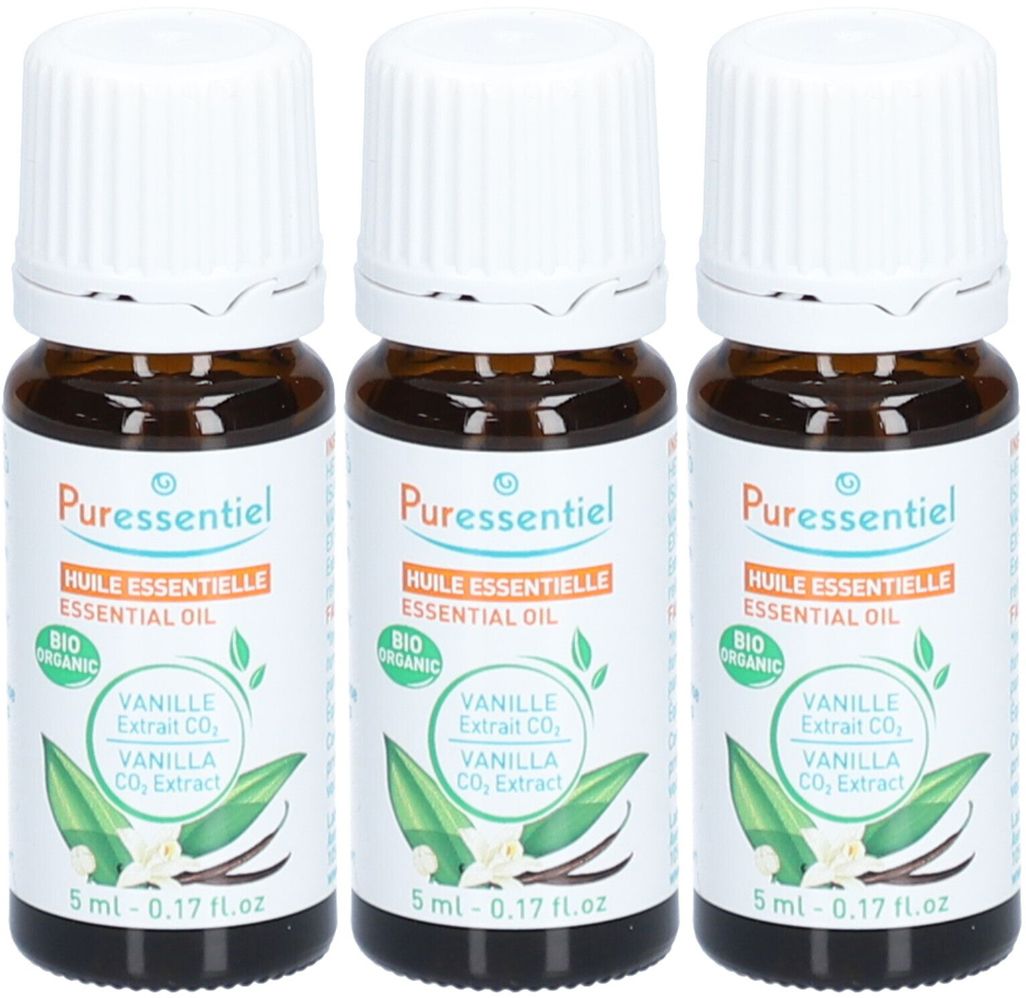 PURESSENTIEL Extrait Vanille bio x3