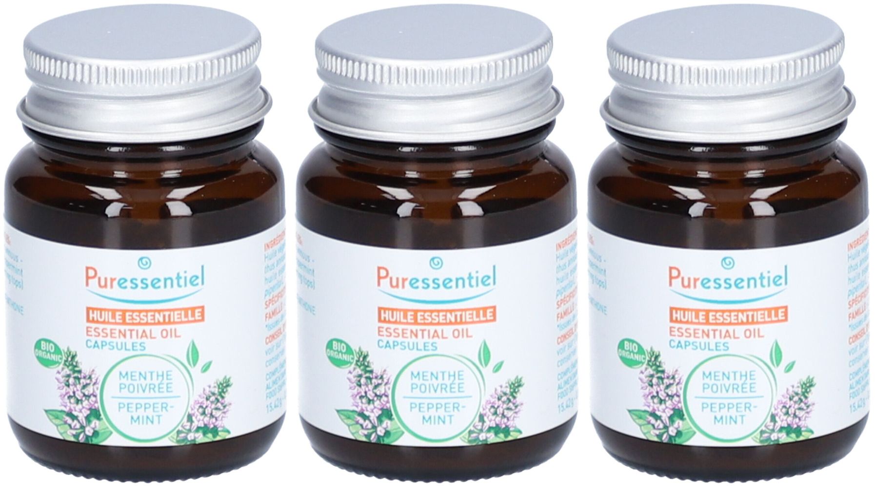 PURESSENTIEL Huile essentielle Menthe poivrée Bio