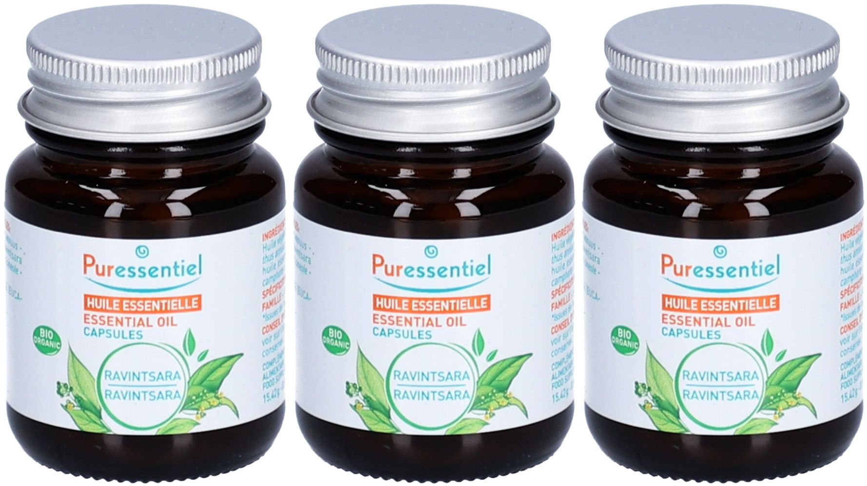 PURESSENTIEL Huile enssentielle Ravintsara Bio