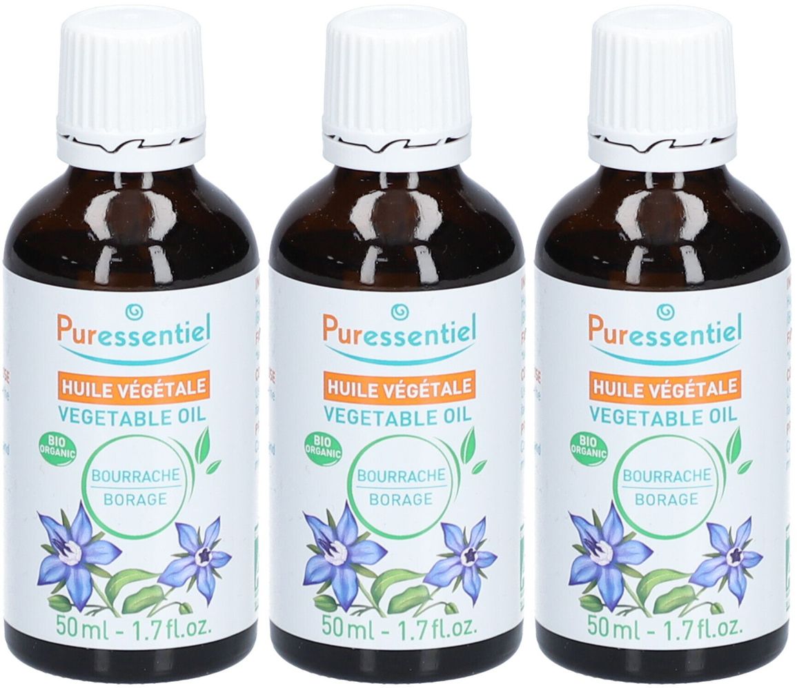 PURESSENTIEL Huile végétale de bourrache bio