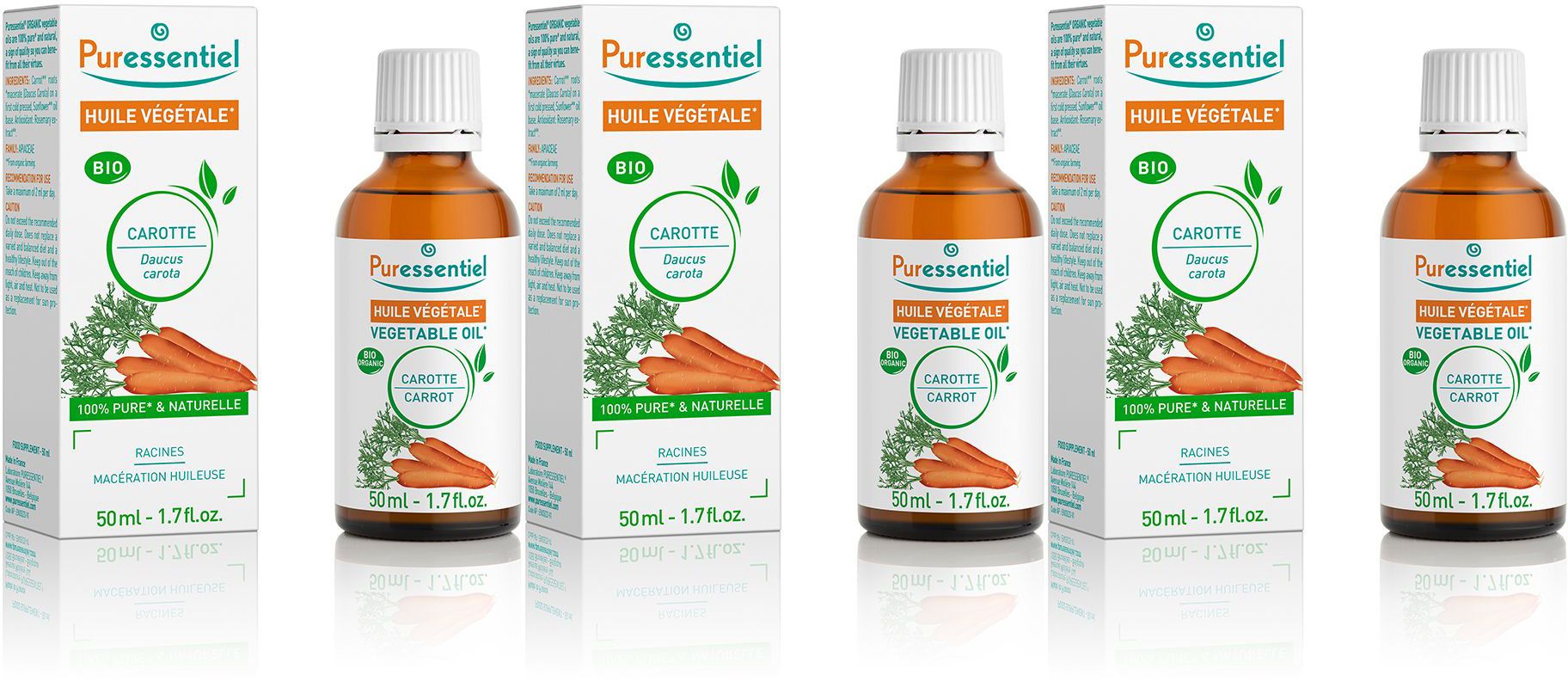 Puressentiel Huile Végétale BIO Carotte