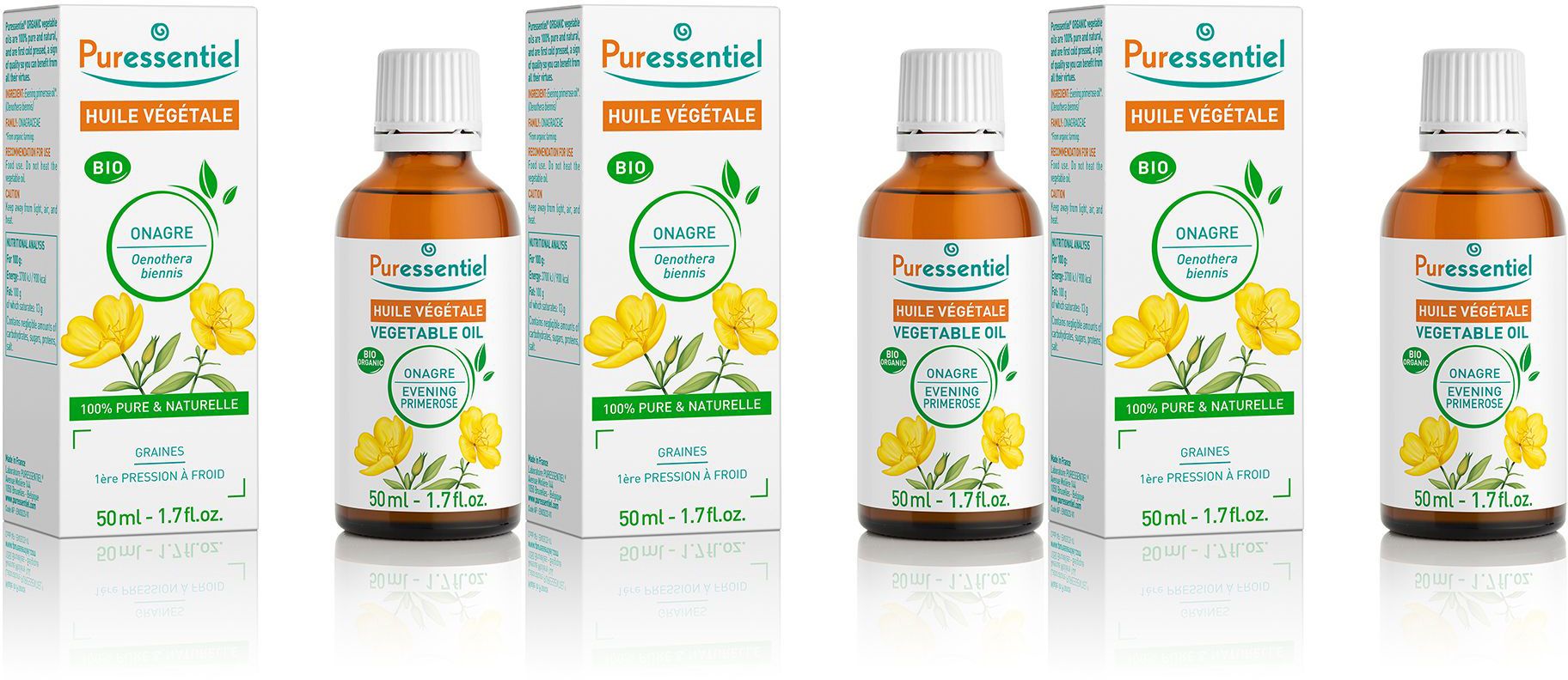 Puressentiel Huile Végétale BIO Onagre