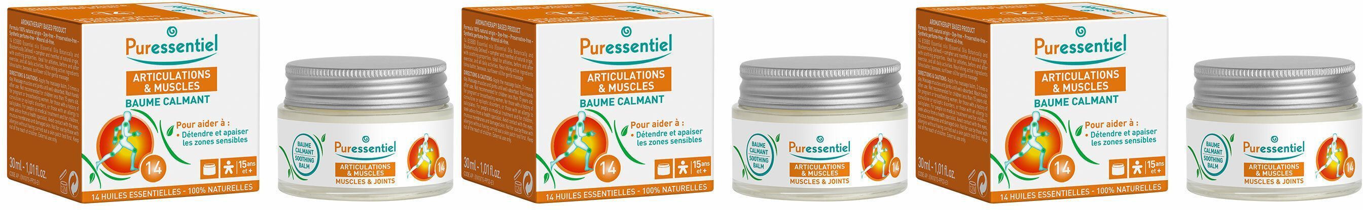 Puressentiel baume calmant articulations aux 14 huiles essentielles