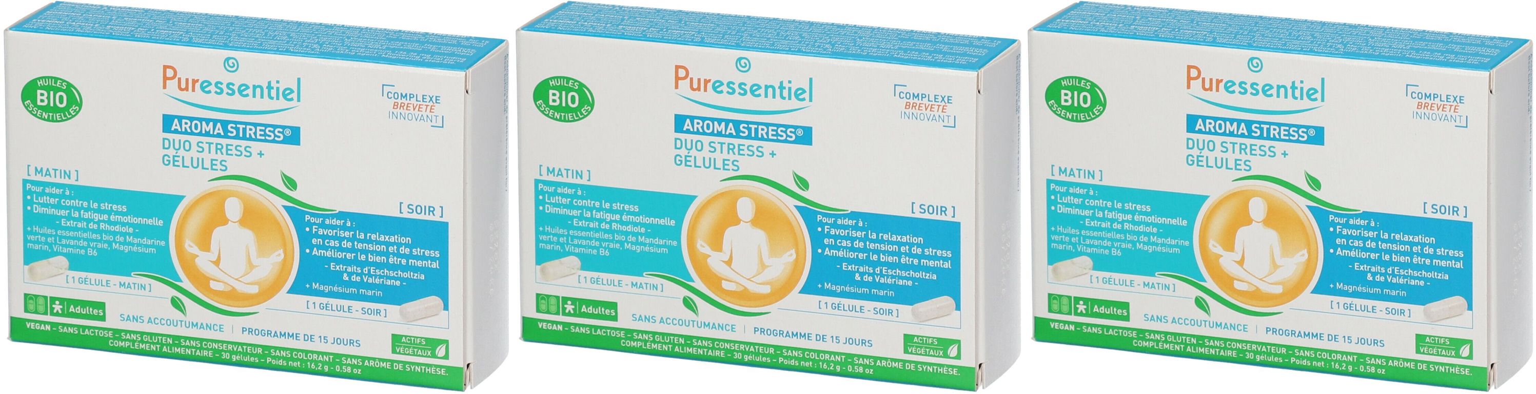 Puressentiel AROMA STRESS® Gélules Duo Stress +