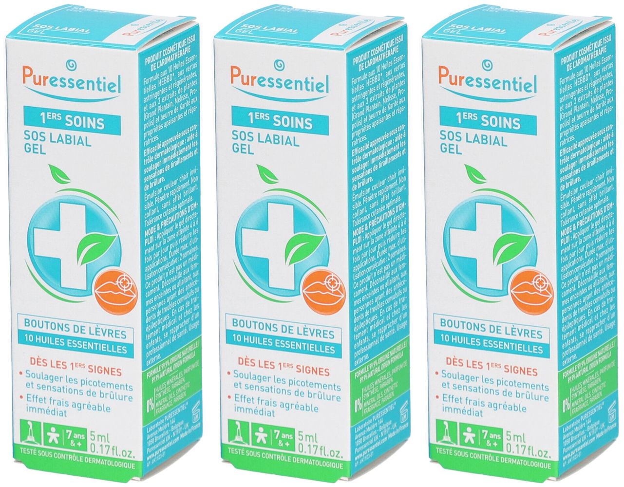 PURESSENTIEL SOS Labial Gel réparateur
