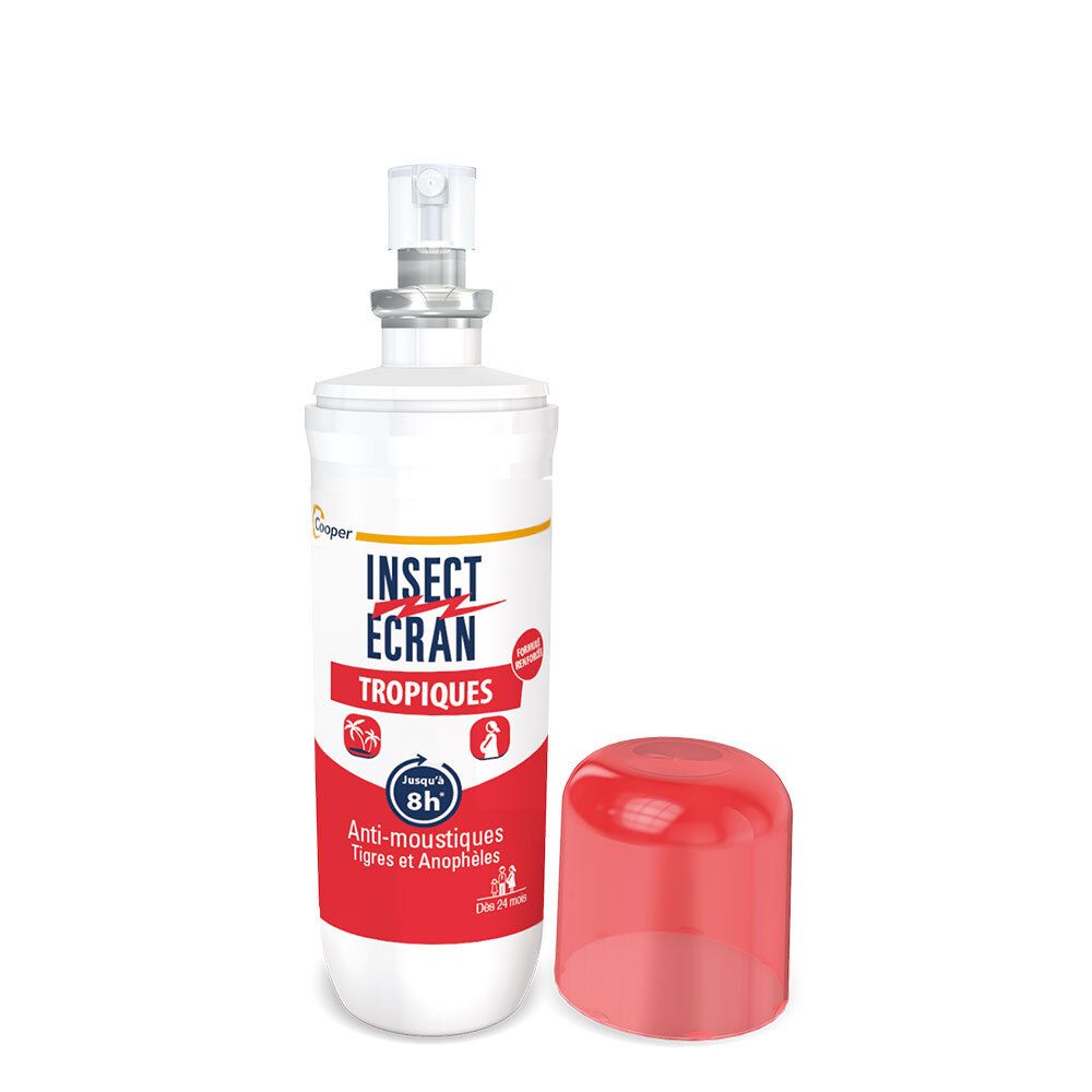 INSECT ECRAN Tropiques Répulsif peau Spray