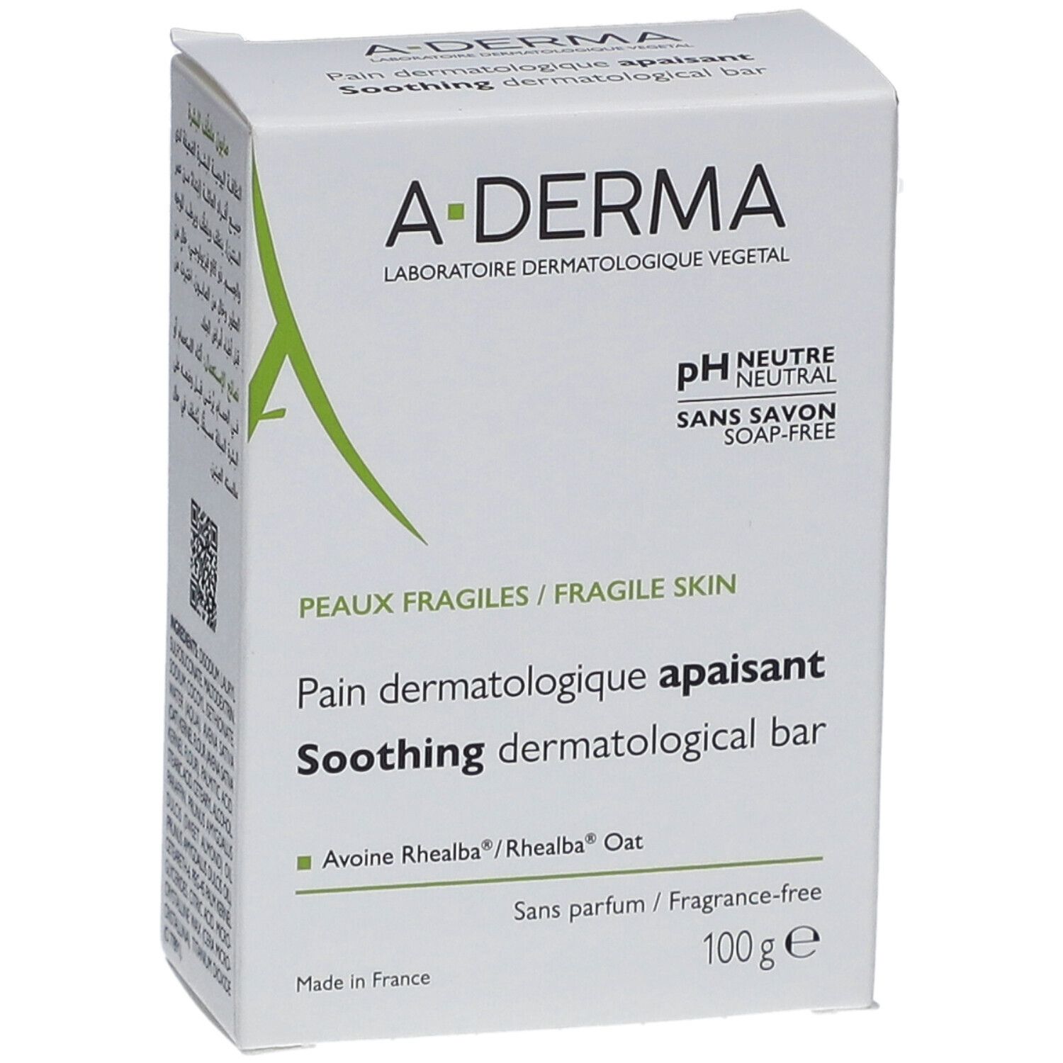 A-DERMA Pain Dermatologique Apaisant