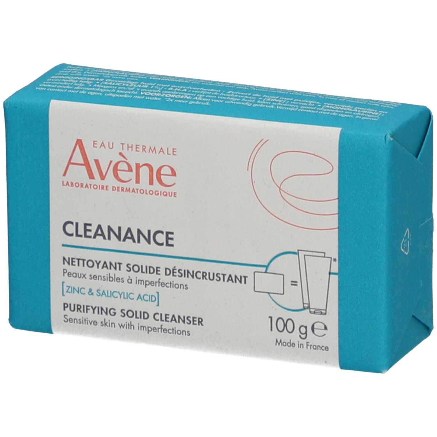 AVENE Cleanance Nettoyant Solide Désincrustant