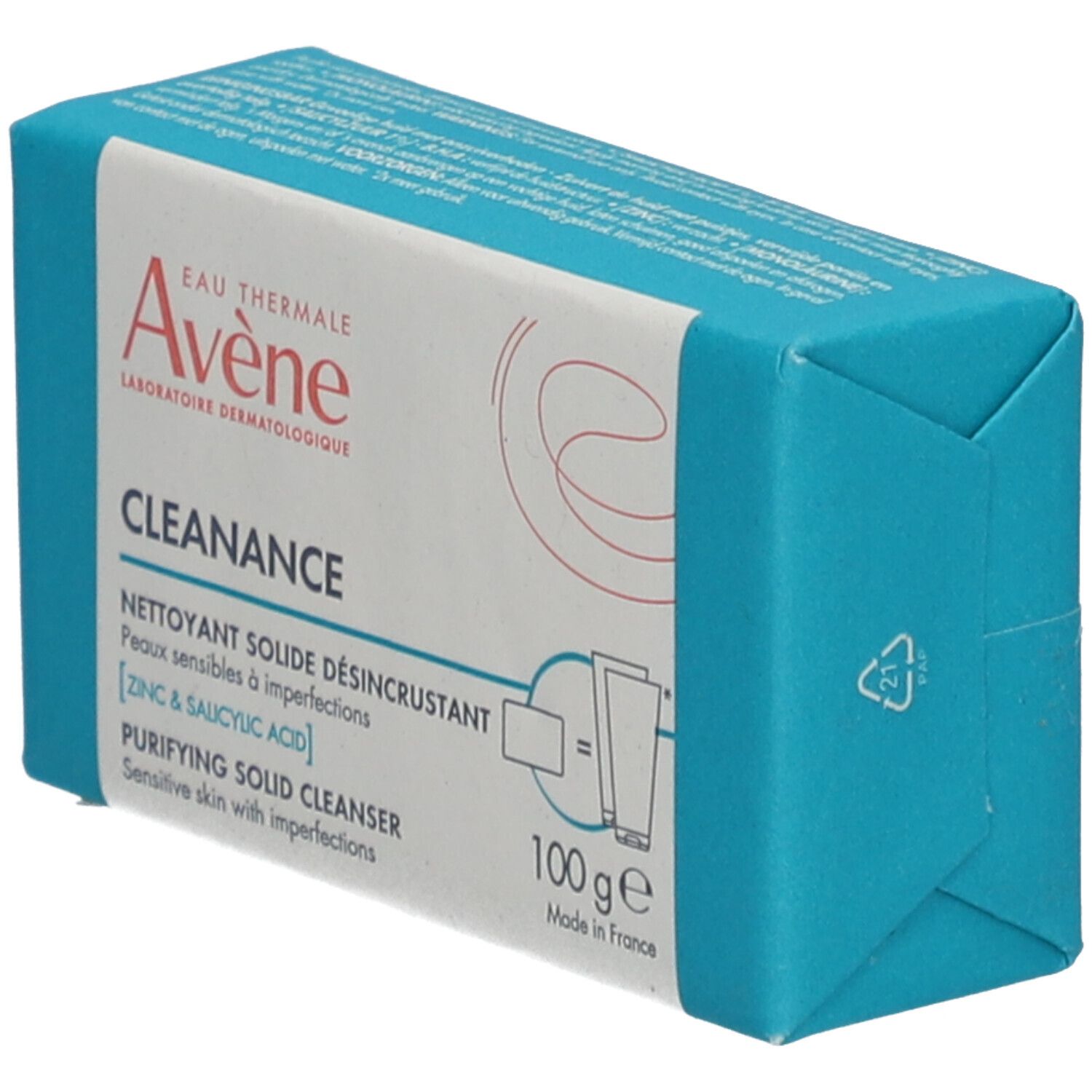AVENE Cleanance Nettoyant Solide Désincrustant