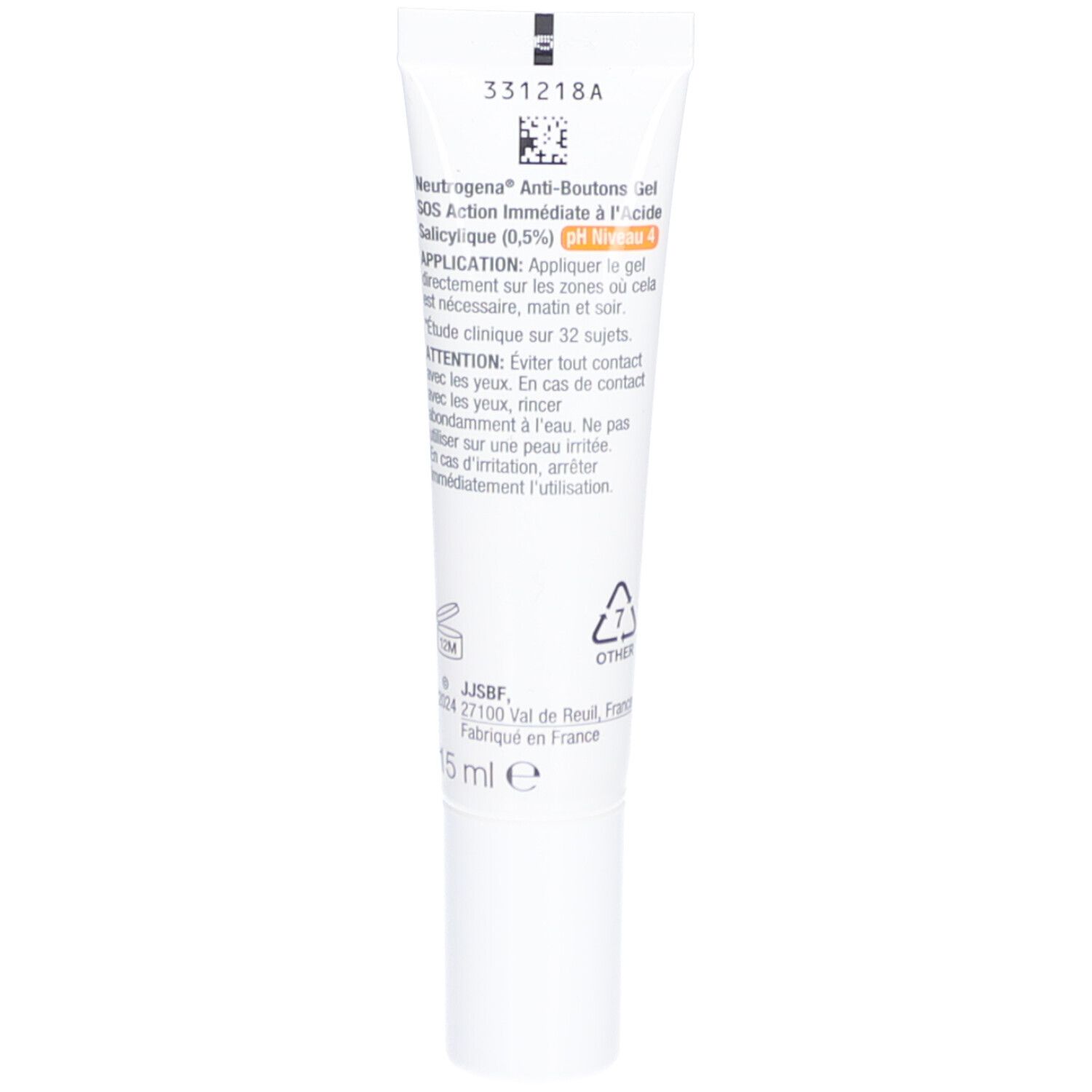 NEUTROGENA Anti-Boutons Gel Action Immédiate