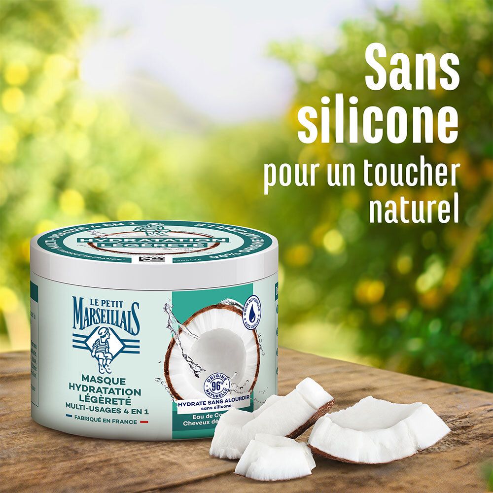LE PETIT MARSEILLAIS Masque 4 en 1 Hydratation Légèreté