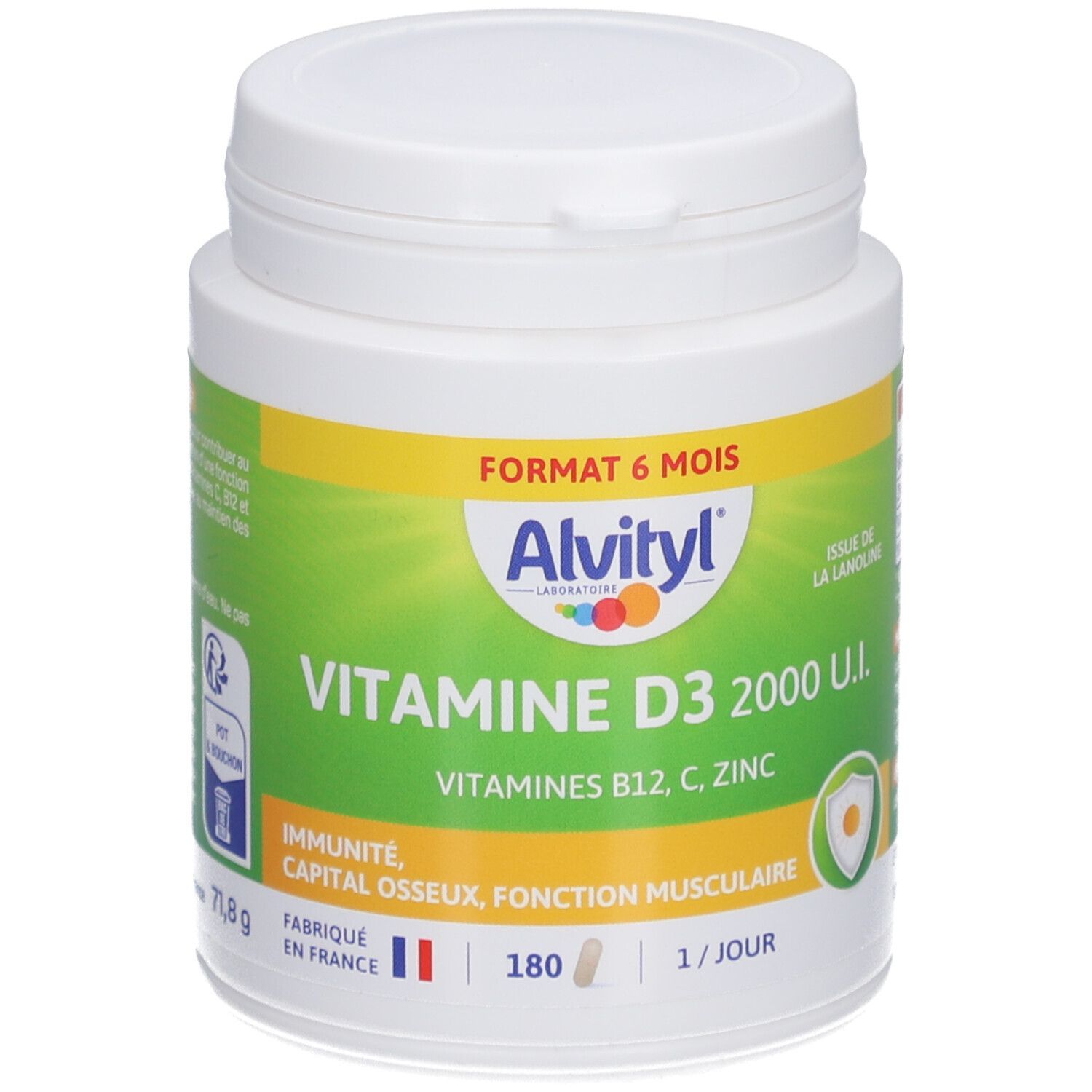 Alvityl Vitamine D3 2000 U.I