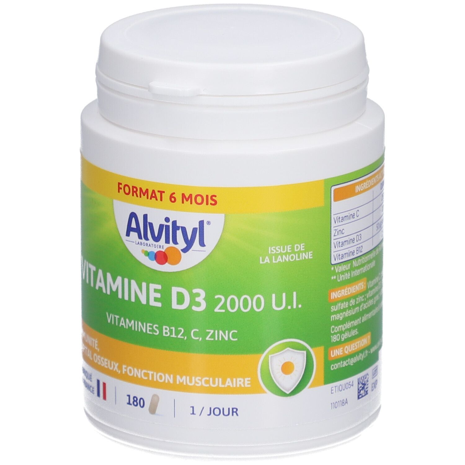 Alvityl Vitamine D3 2000 U.I