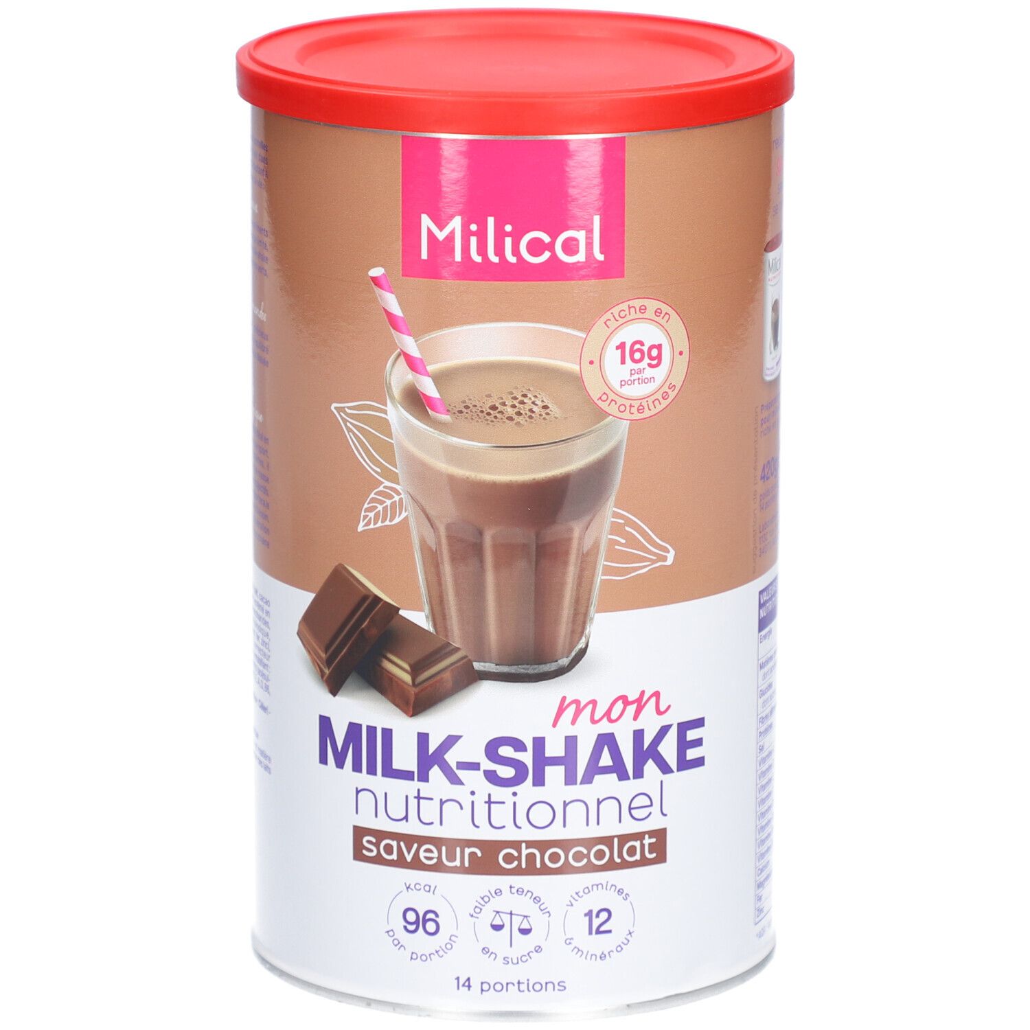 MILICAL Ma Boisson Nutritionnelle Saveur Chocolat