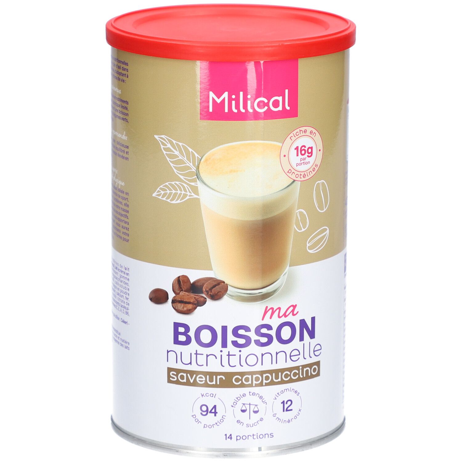 MILICAL Ma Boisson Nutritionnelle Saveur Cappuccino
