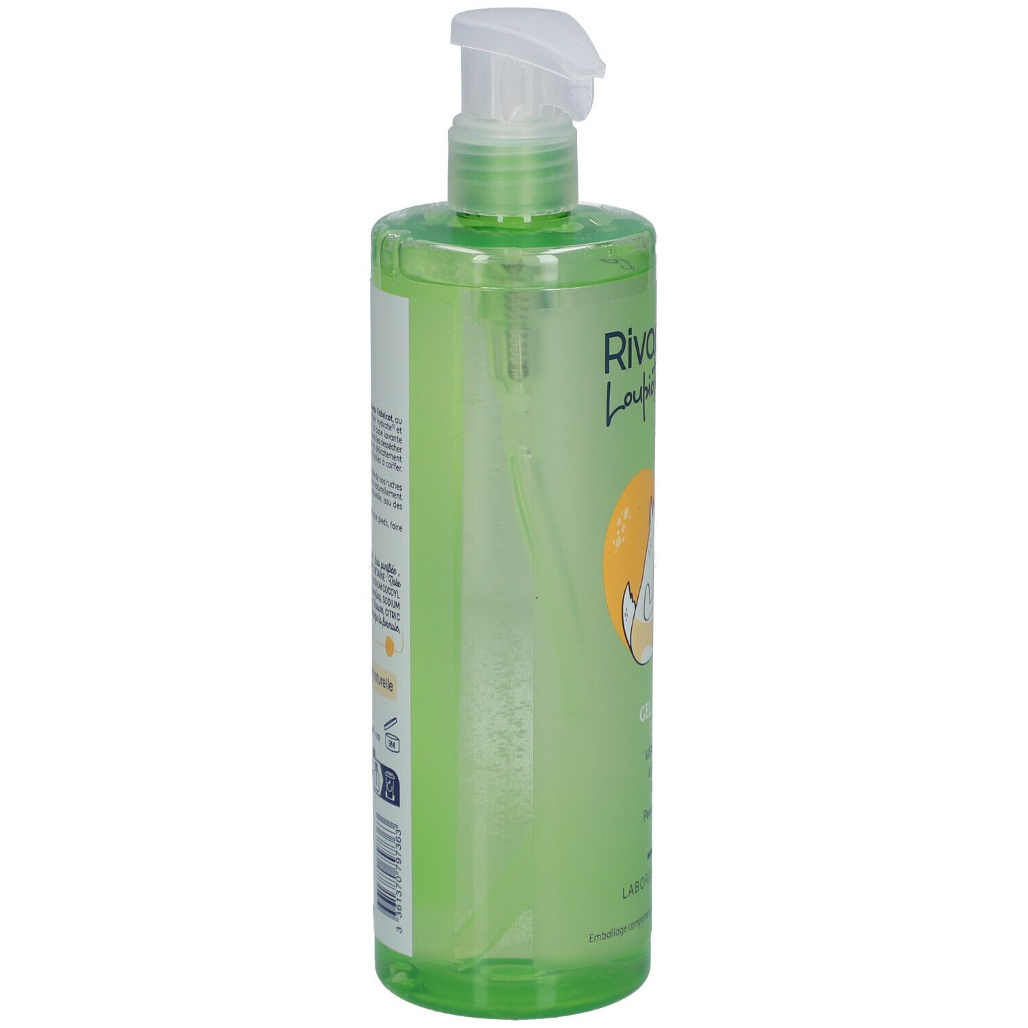 RIVADOUCE Gel Douche 3en1 Loupiots Chapeau l'Abricot 400 ml