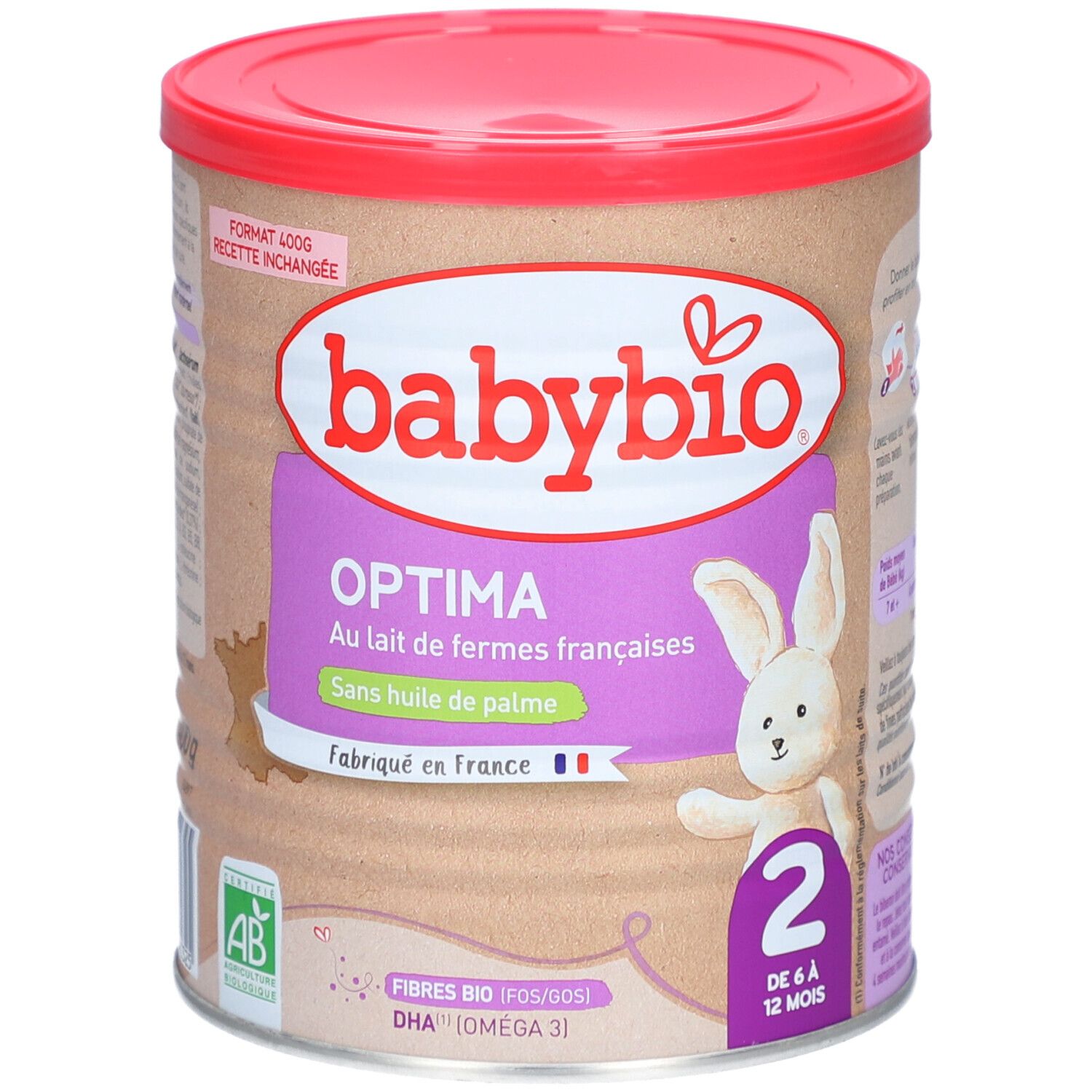 BABYBIO Optima 2eme Age