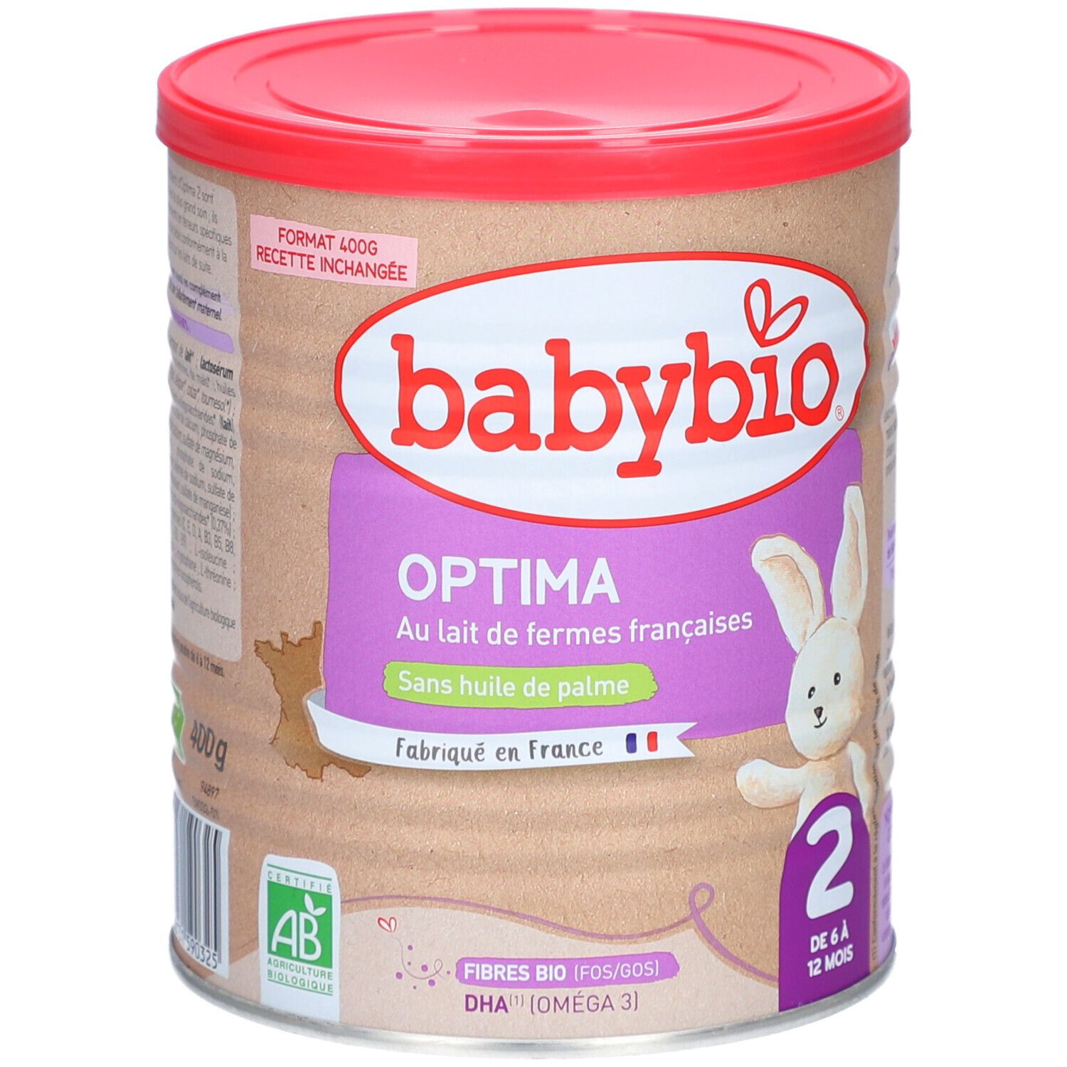 BABYBIO Optima 2eme Age