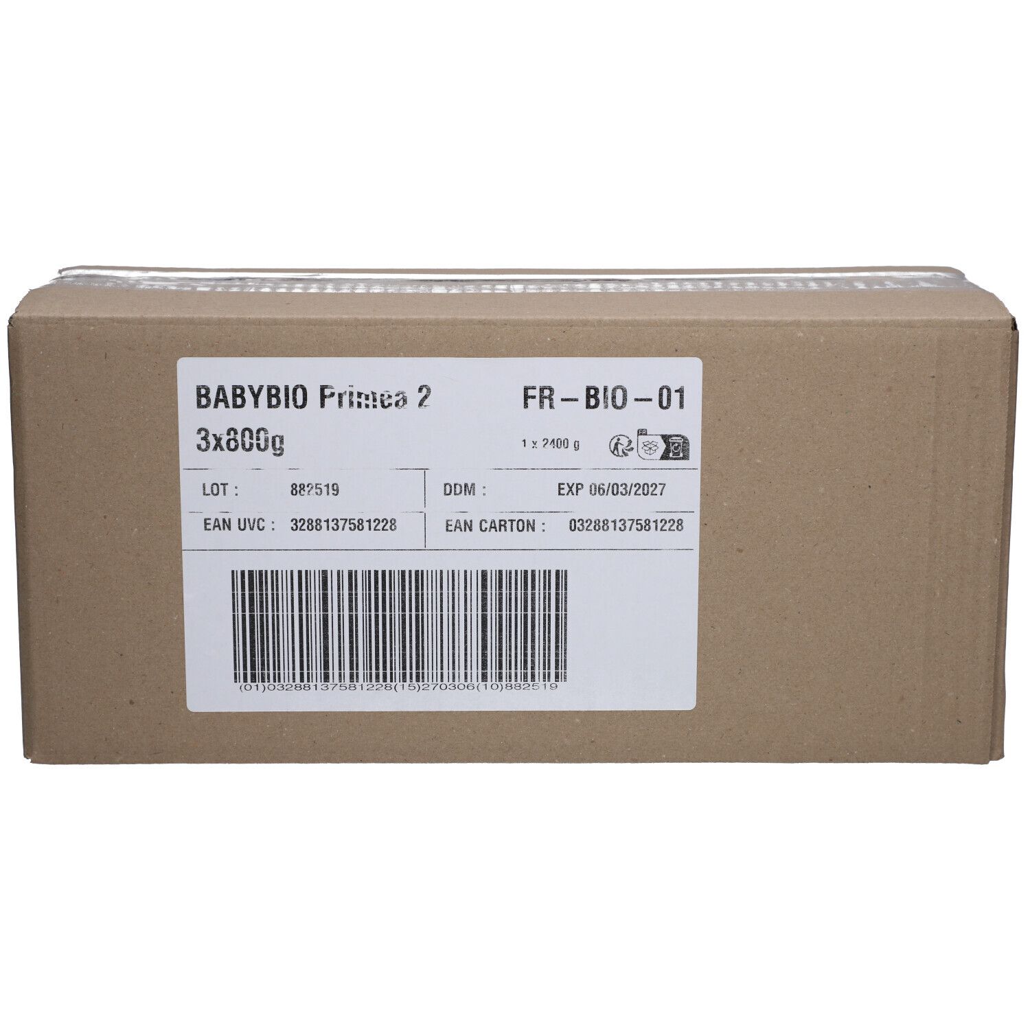 BABYBIO Primea 2 eme Age