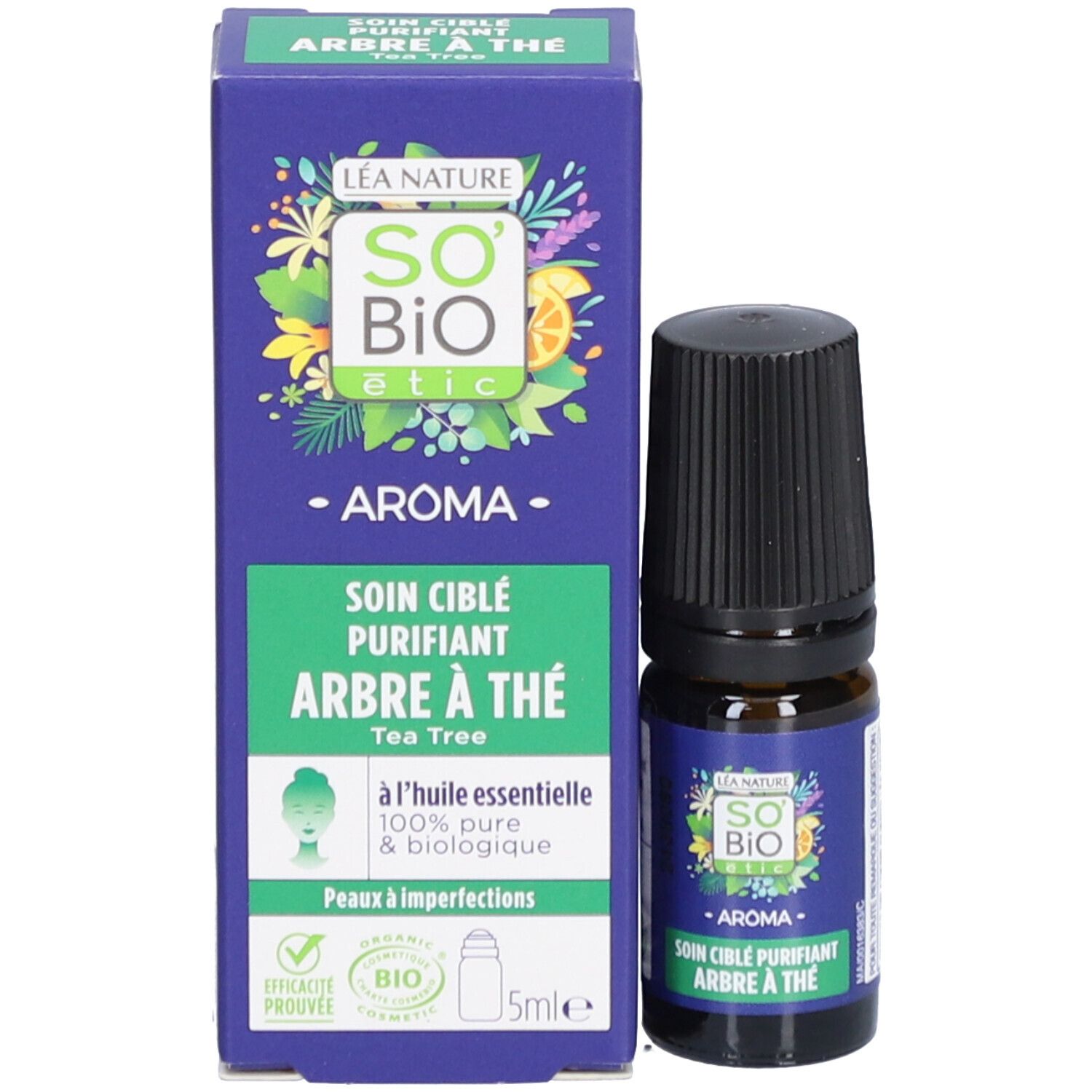 SO BIO ETIC Soin Ciblé Purifiant Arbre à Thé