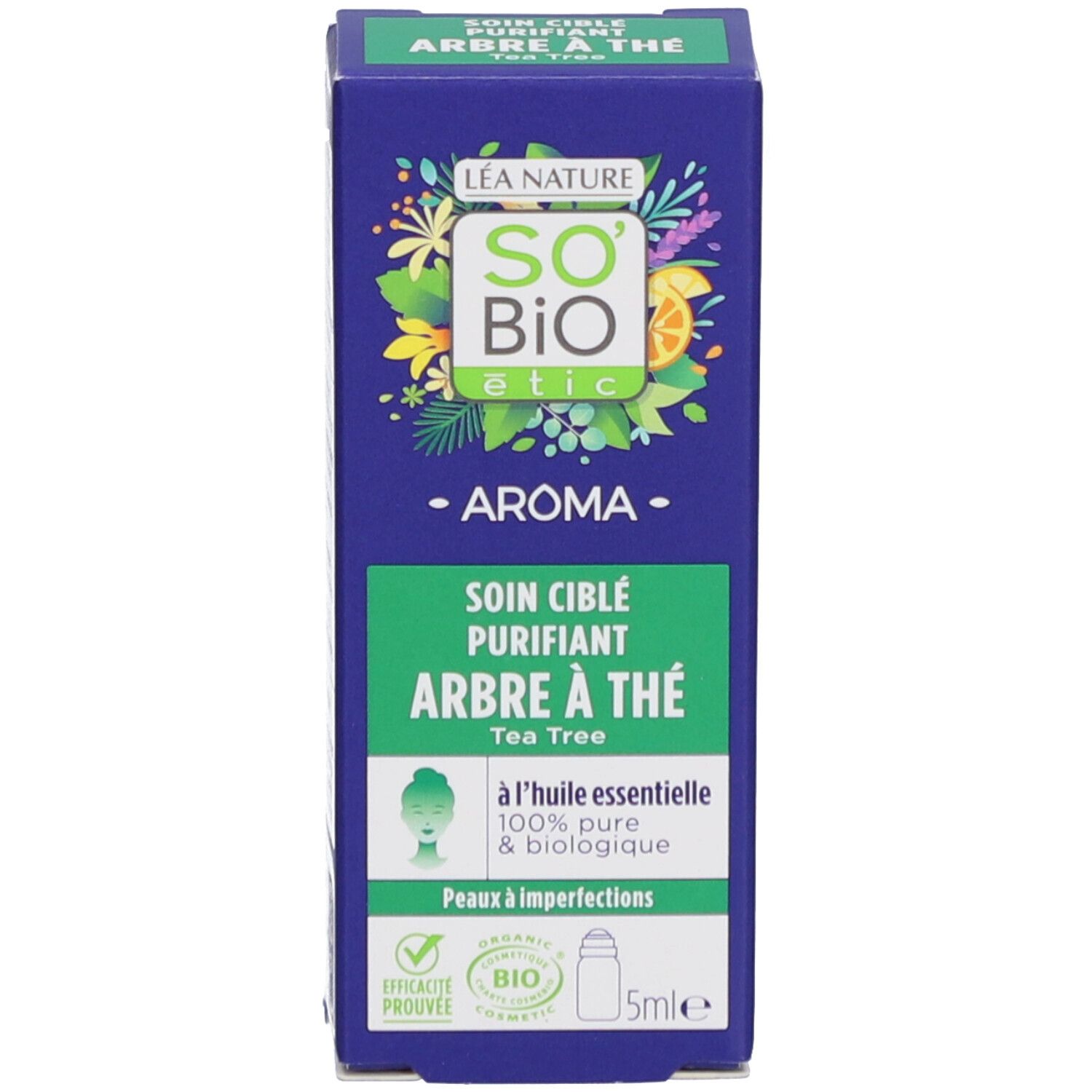 SO BIO ETIC Soin Ciblé Purifiant Arbre à Thé