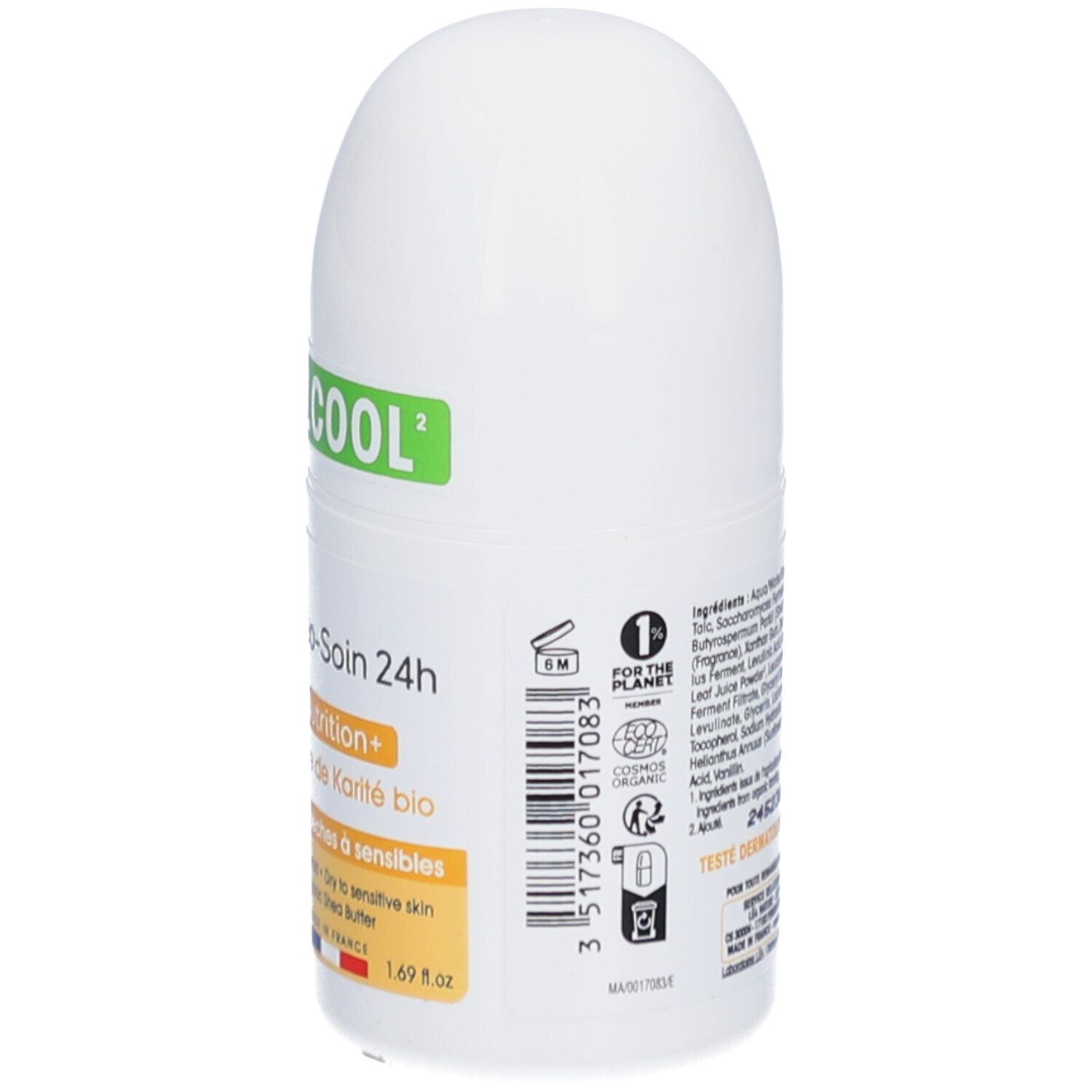 SO BIO ETIC Déo Soin 24h Nutrition + Beurre de Karité Bio