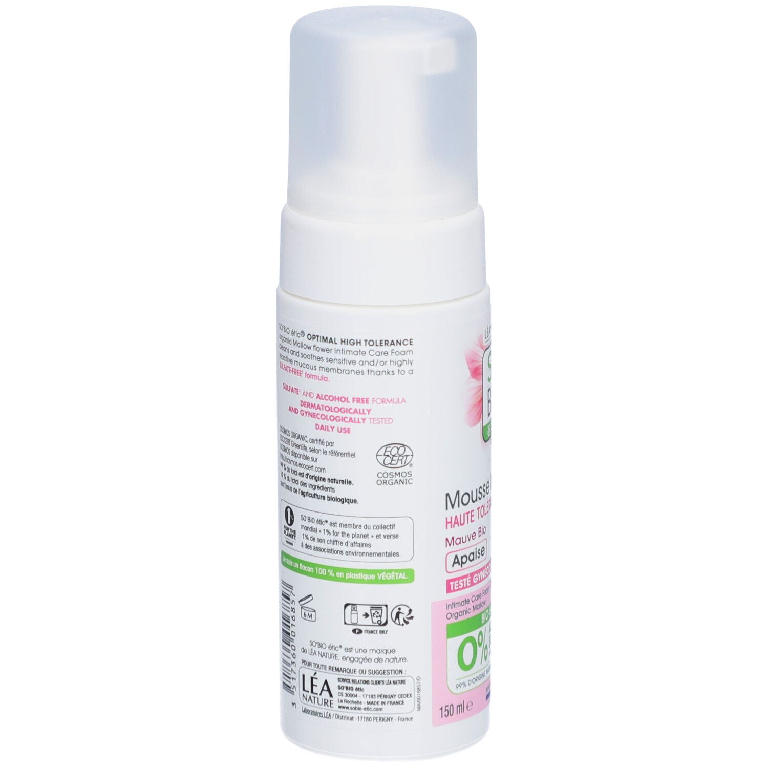 SO BIO ETIC Mousse Intime Mauve Bio