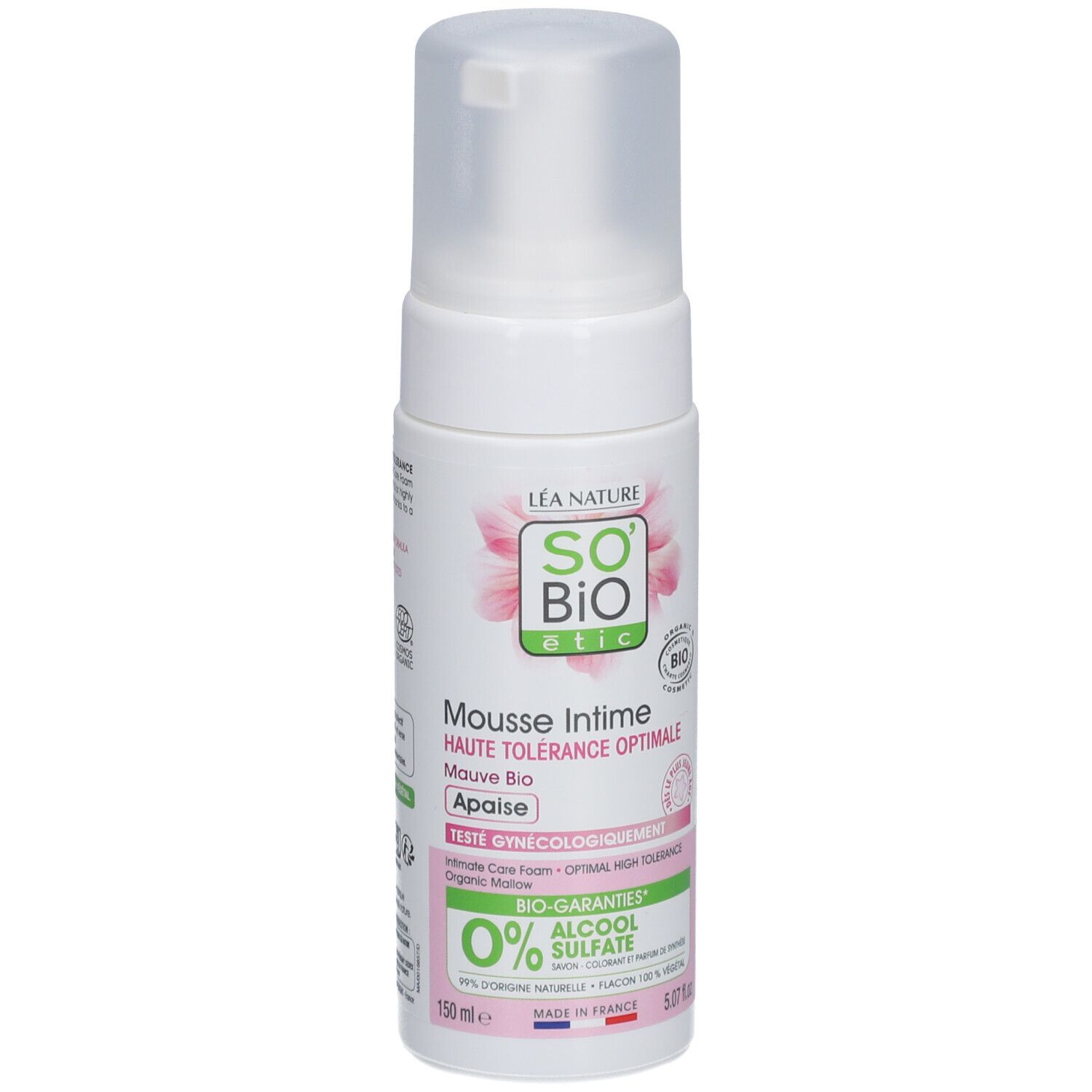 SO BIO ETIC Mousse Intime Mauve Bio