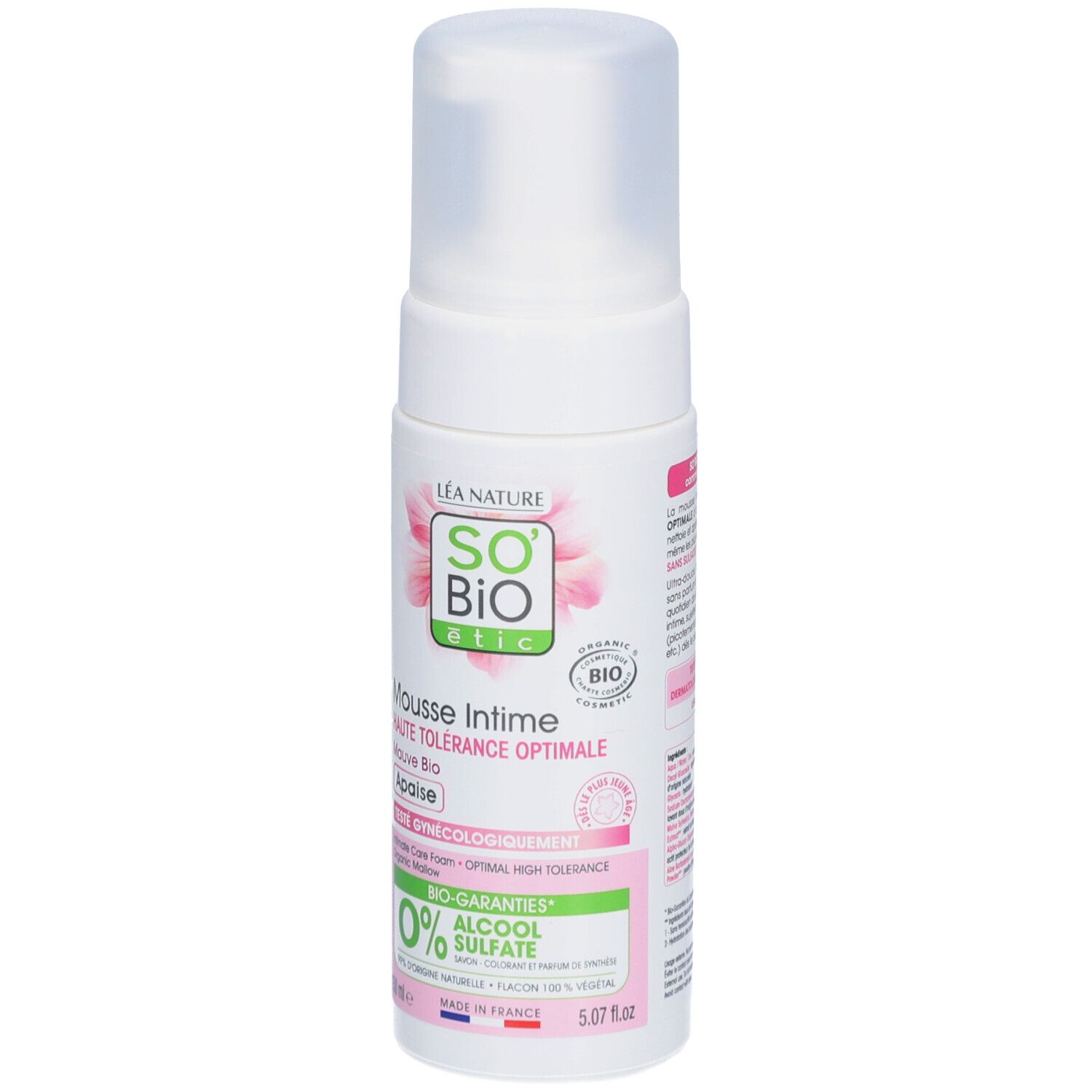 SO BIO ETIC Mousse Intime Mauve Bio