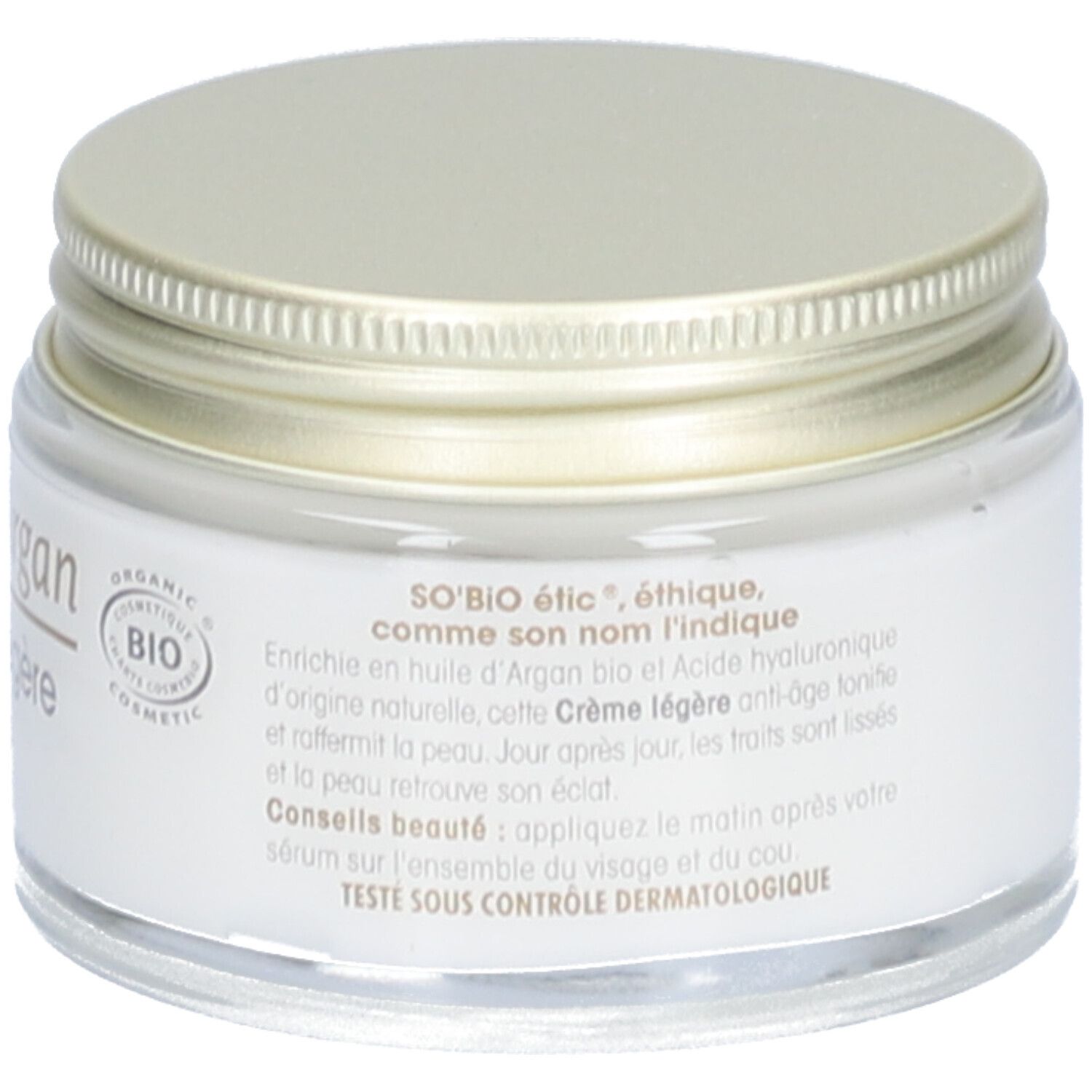 SO BIO ETIC Précieux Argan Crème Légère Anti-Âge