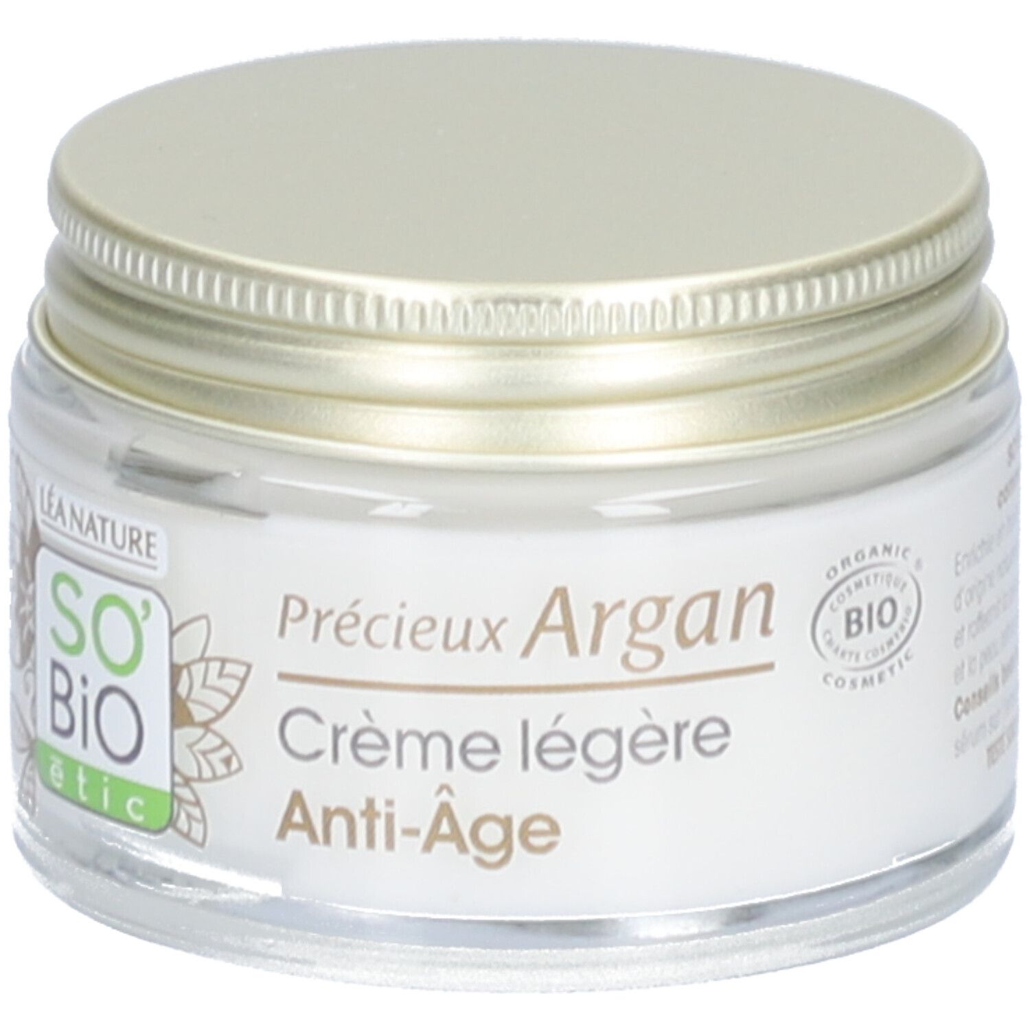 SO BIO ETIC Précieux Argan Crème Légère Anti-Âge