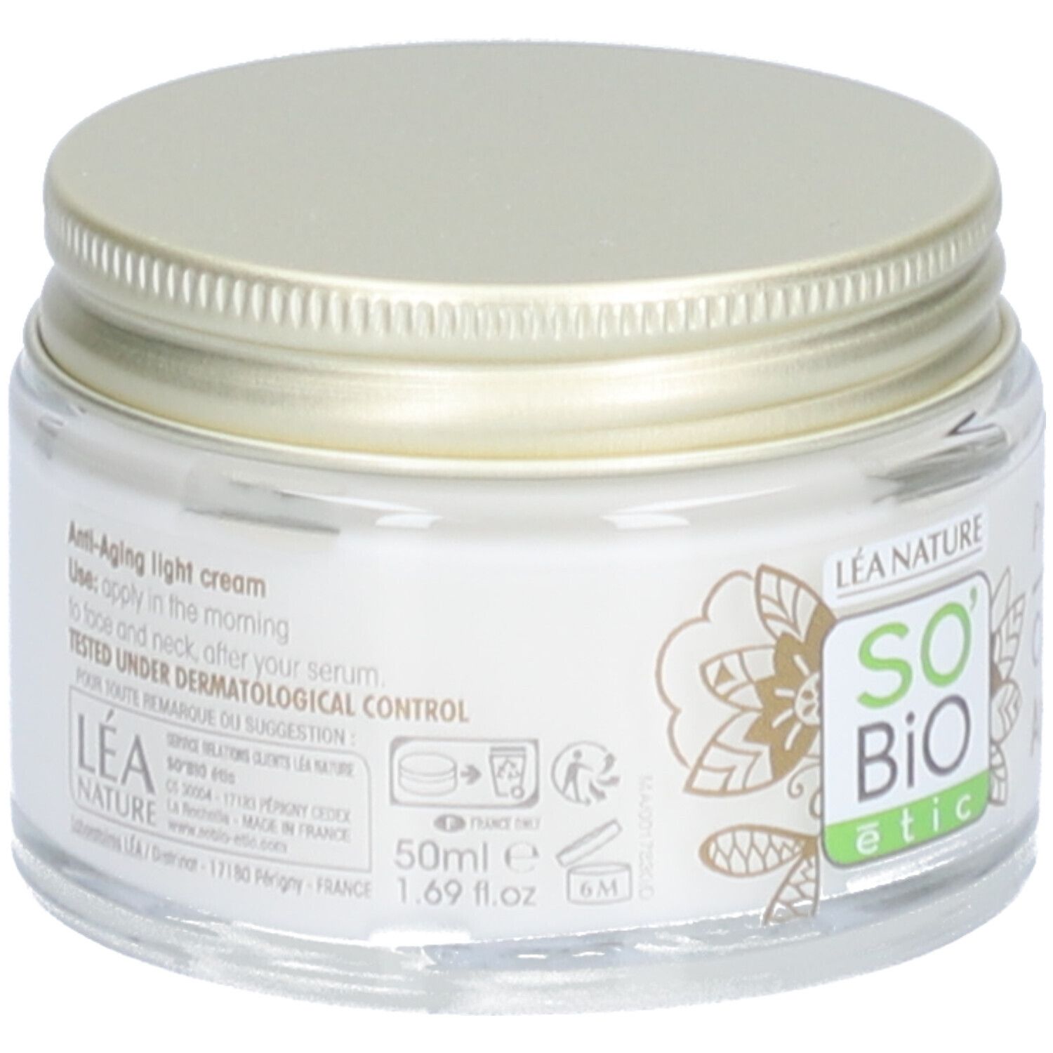 SO BIO ETIC Précieux Argan Crème Légère Anti-Âge