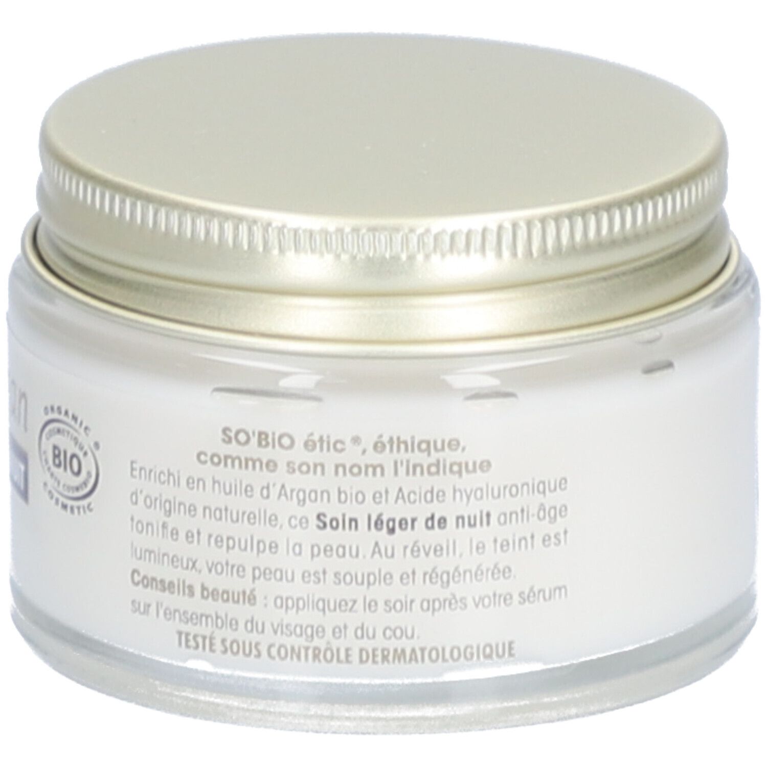 SO BIO ETIC Précieux Argan Soin Léger Nuit Anti-Âge