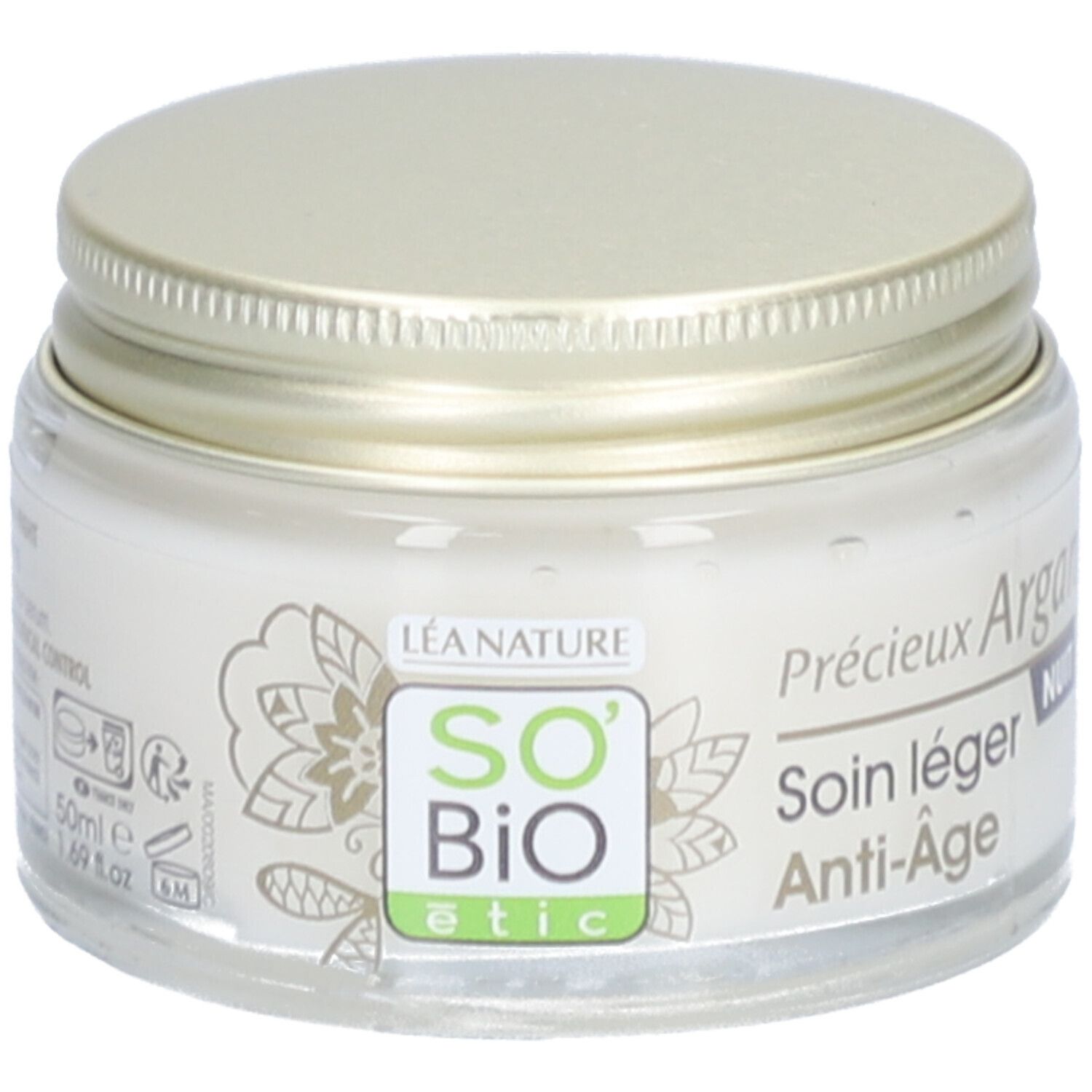SO BIO ETIC Précieux Argan Soin Léger Nuit Anti-Âge