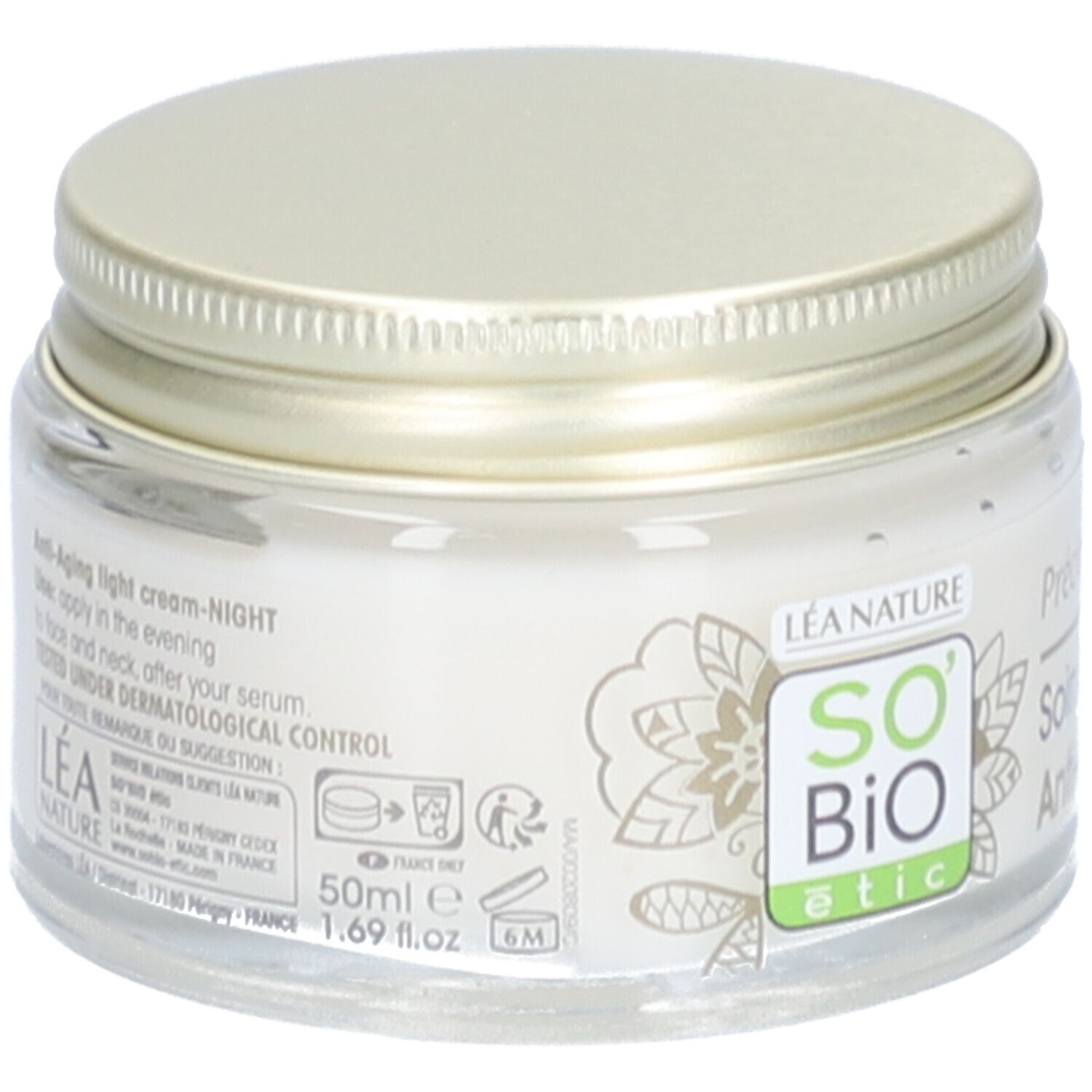 SO BIO ETIC Précieux Argan Soin Léger Nuit Anti-Âge
