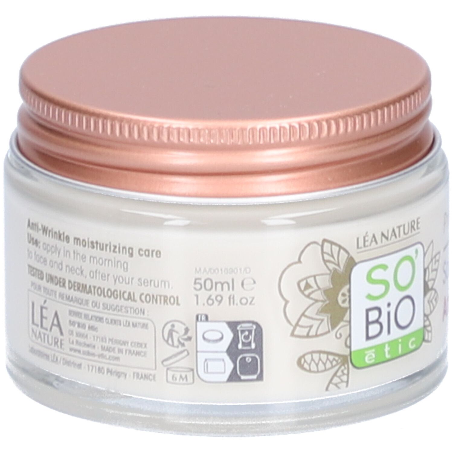SO BIO ETIC Précieux Argan Soin Hydratant Anti-Rides