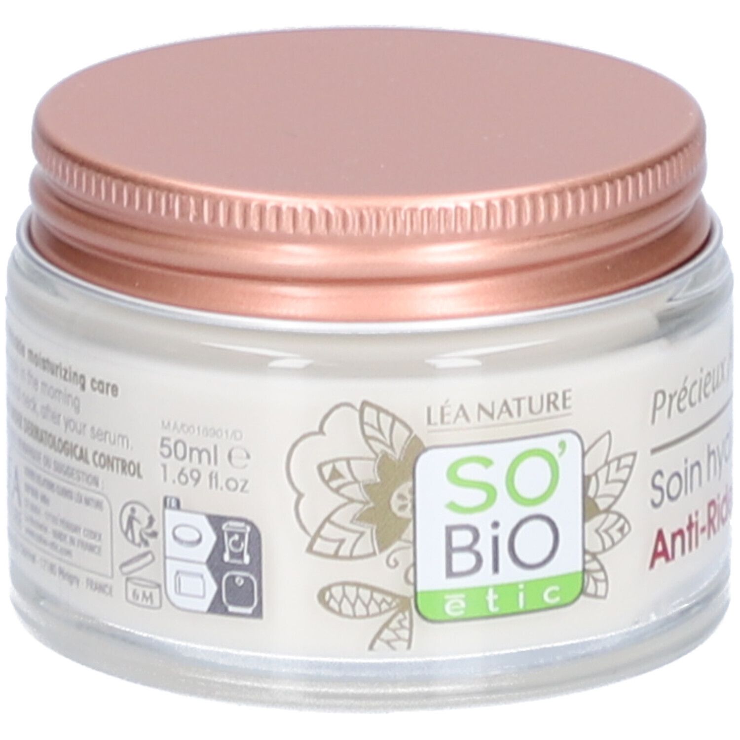 SO BIO ETIC Précieux Argan Soin Hydratant Anti-Rides