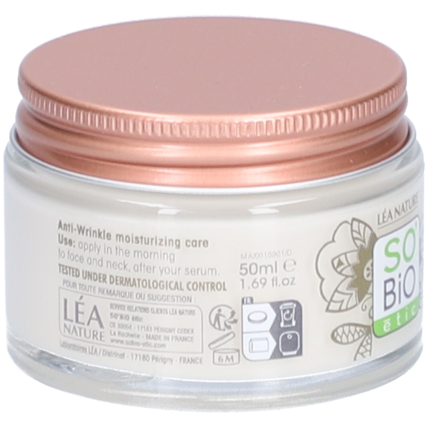SO BIO ETIC Précieux Argan Soin Hydratant Anti-Rides