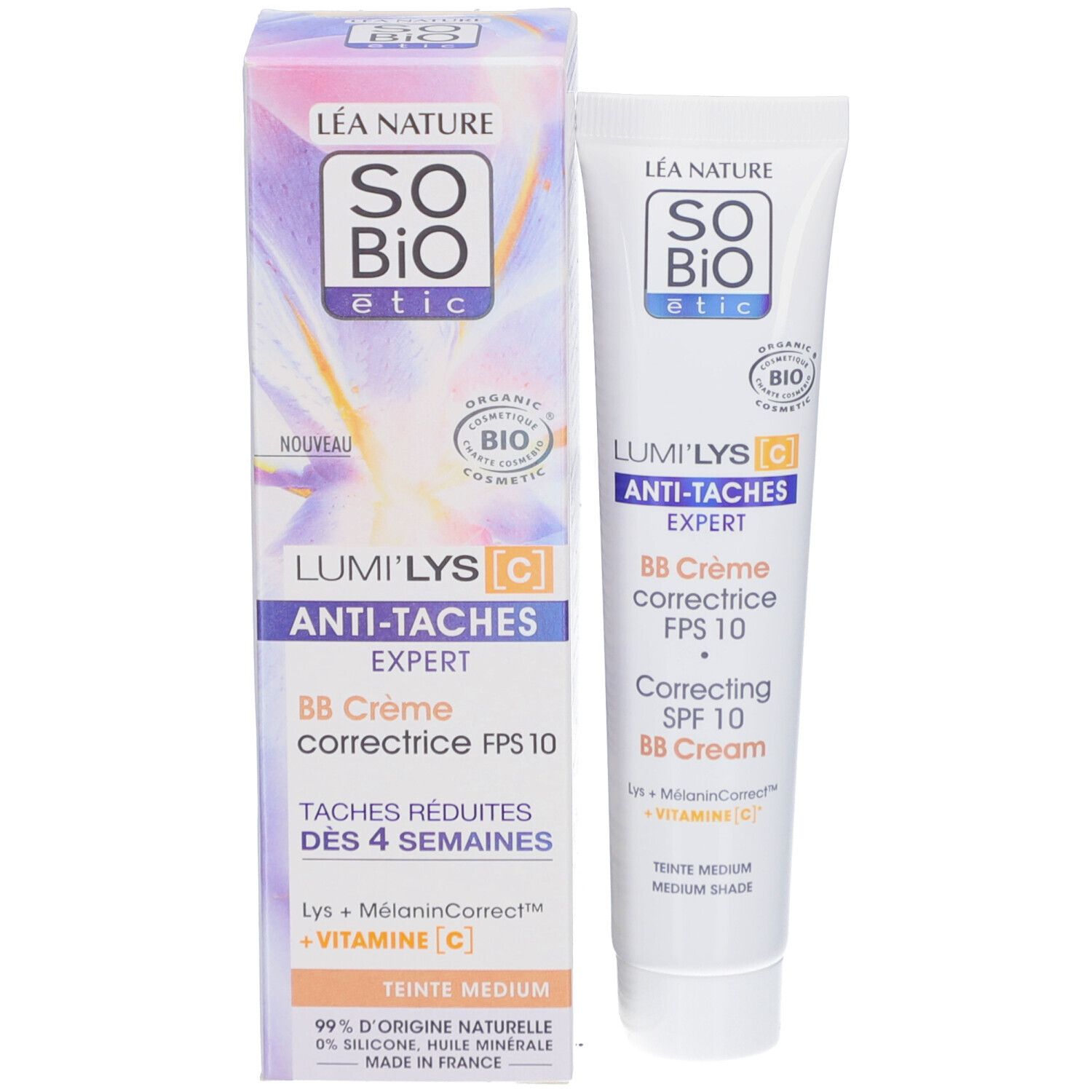 SO BIO ETIC Lumi'Lys Anti-Tâches Expert BB Crème