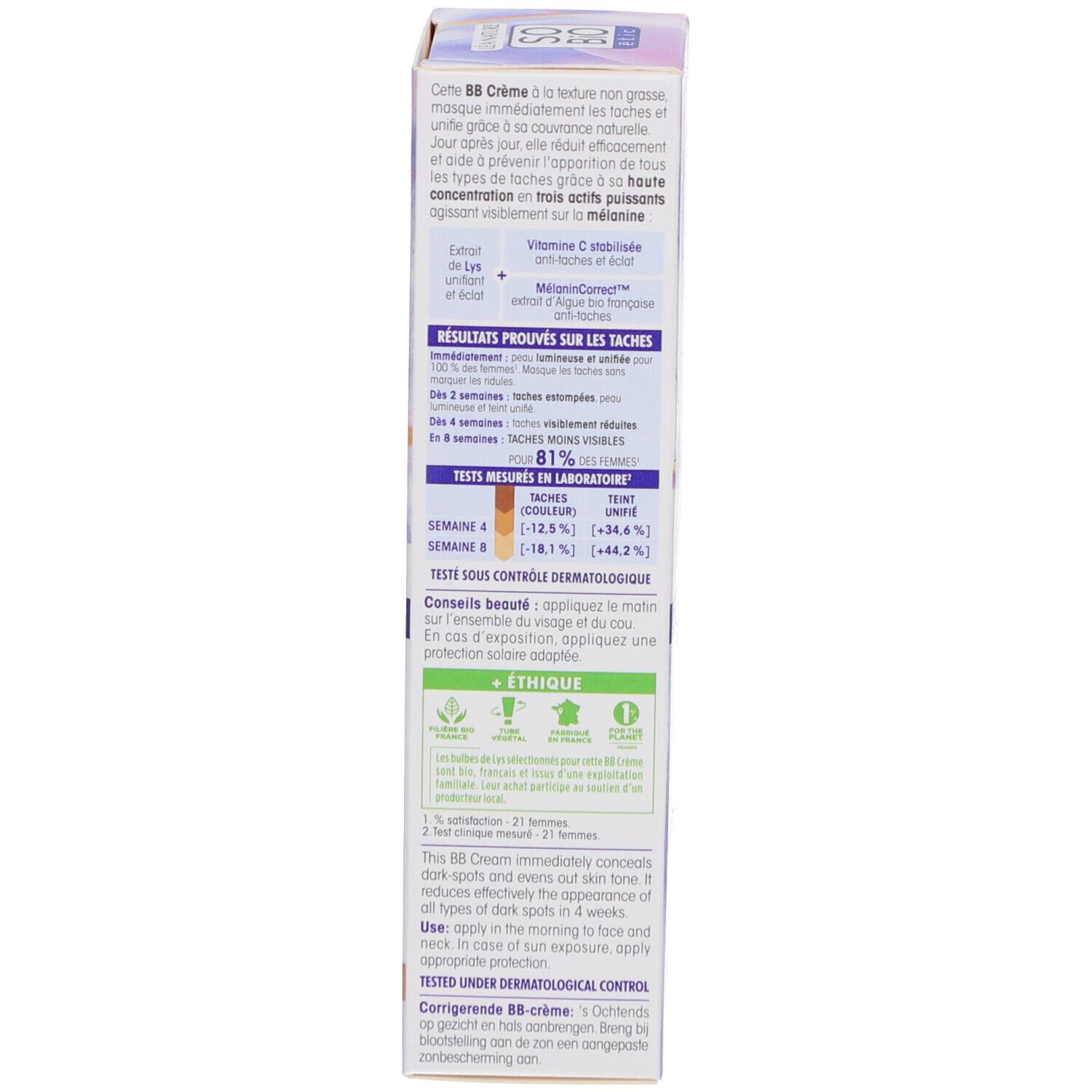 SO BIO ETIC Lumi'Lys Anti-Tâches Expert BB Crème