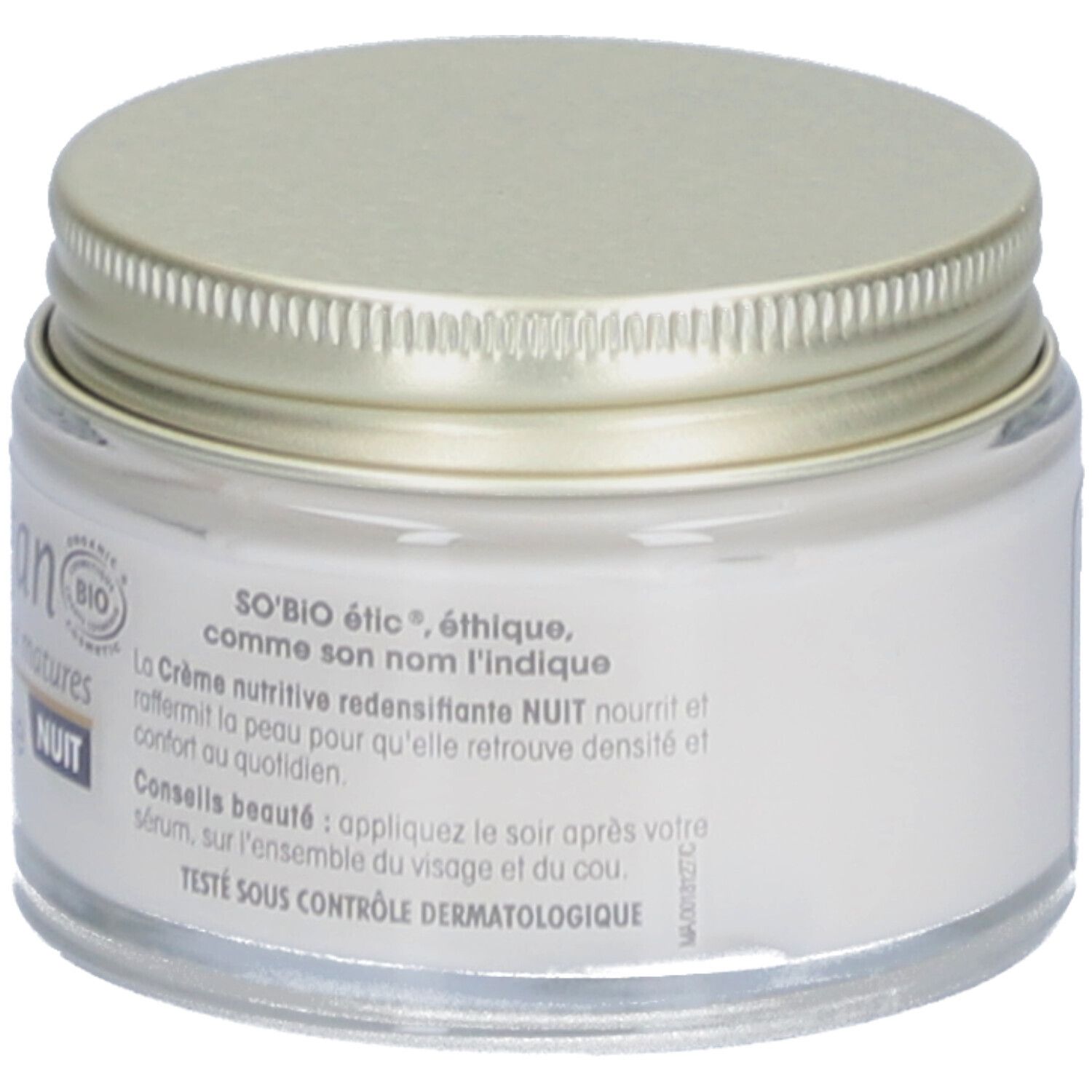 SO BIO ETIC Précieux Argan Crème Nutritive Redensifiante Nuit