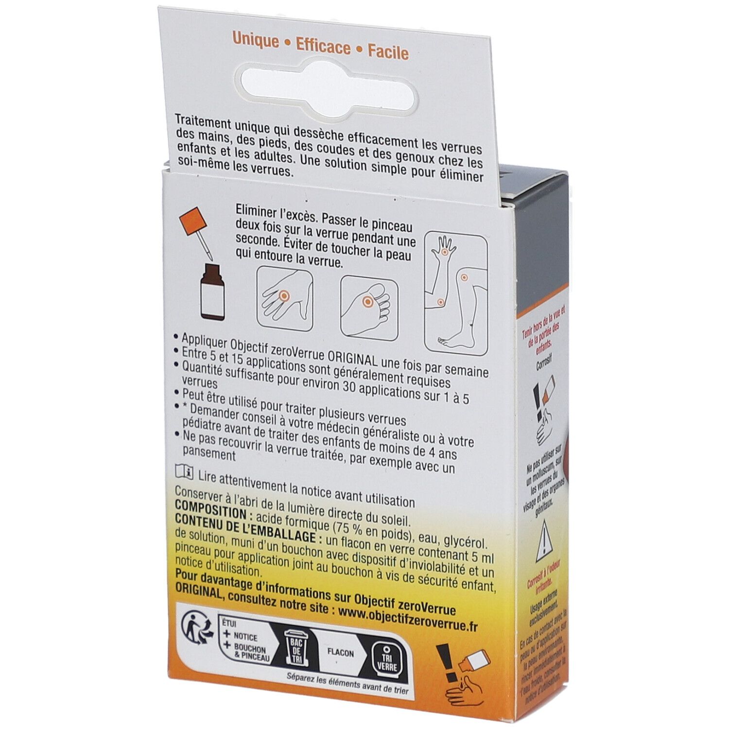 MEDA PHARMA Objectif ZeroVerrue Original
