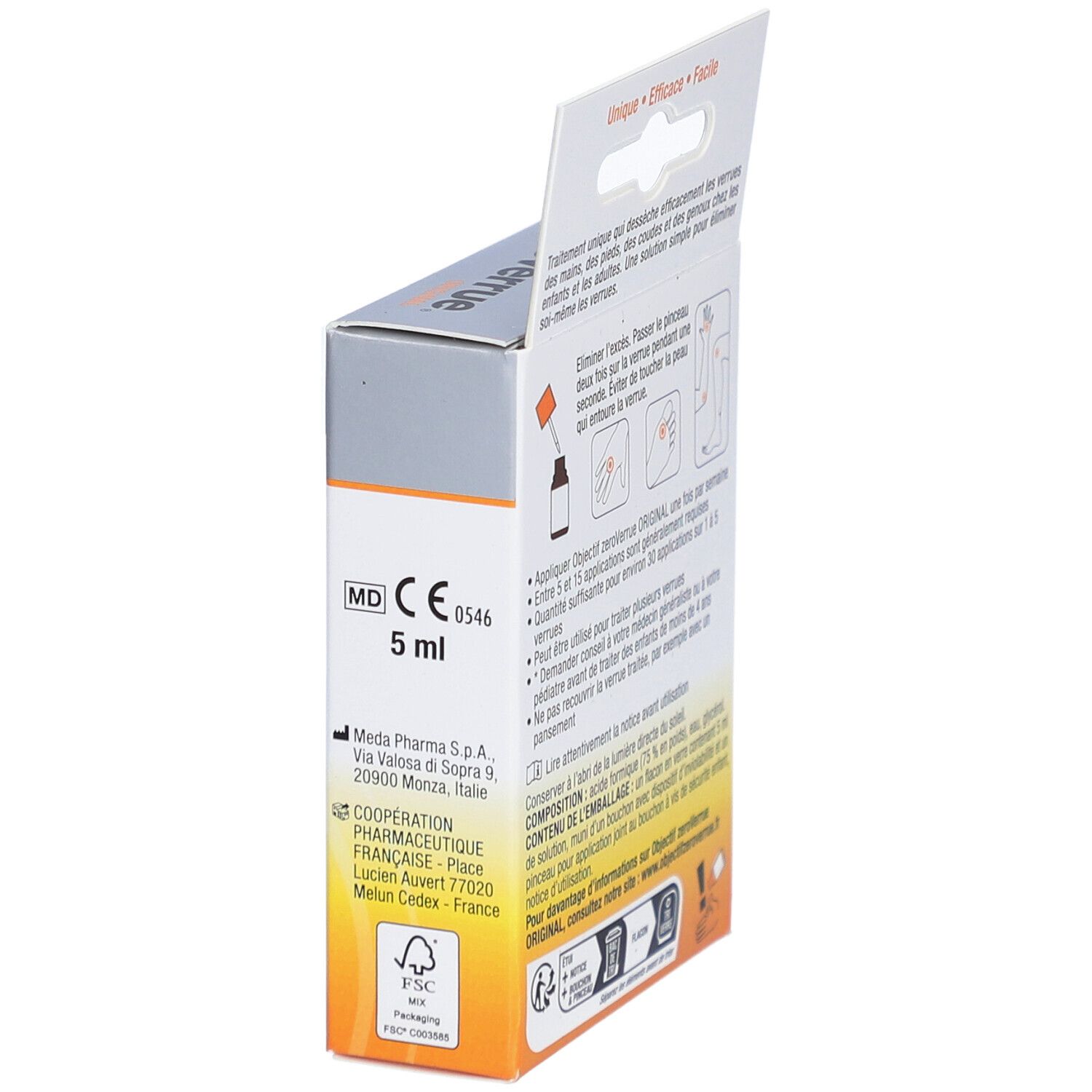 MEDA PHARMA Objectif ZeroVerrue Original