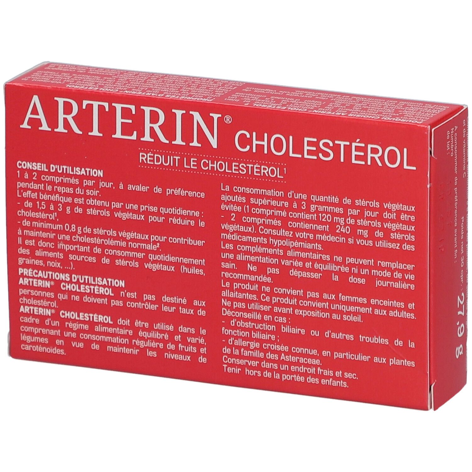 Arterin Cholestérol