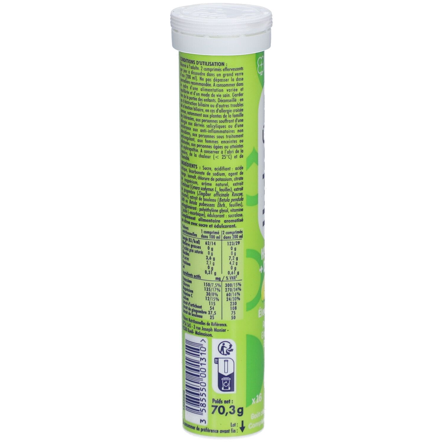 UPSA HydraFizz Hydra + Détox